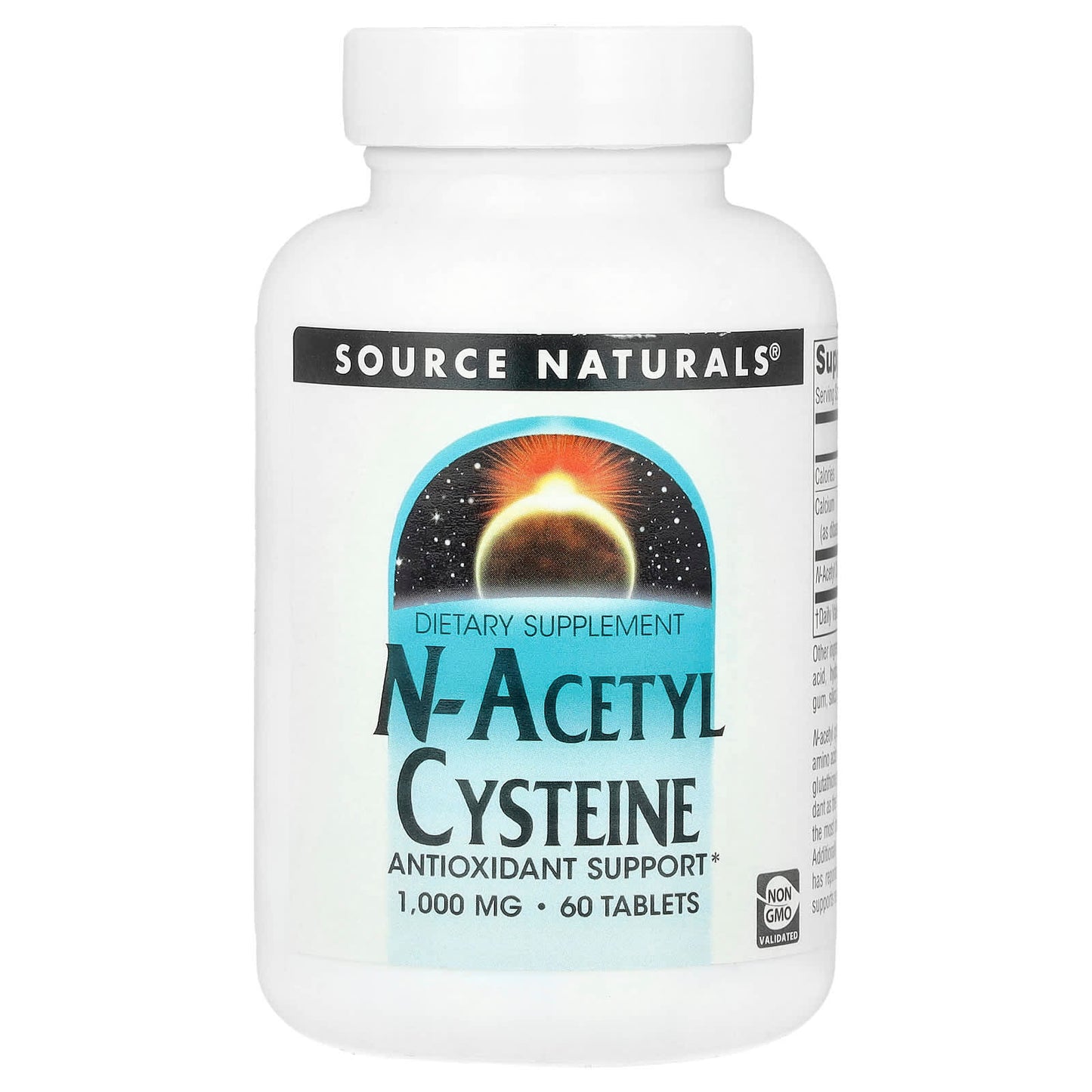 Source Naturals, N-Acetyl Cysteine, 60 Tablets