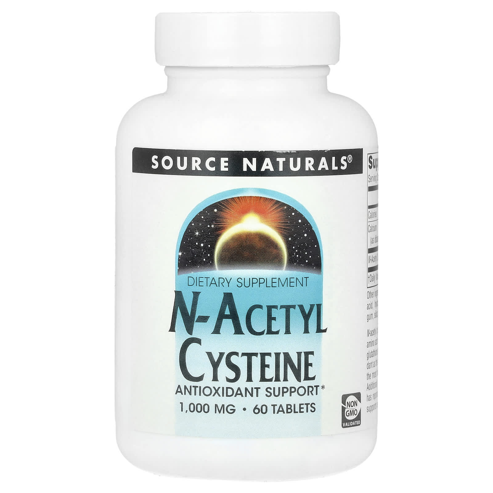 Source Naturals, N-Acetyl Cysteine, 60 Tablets