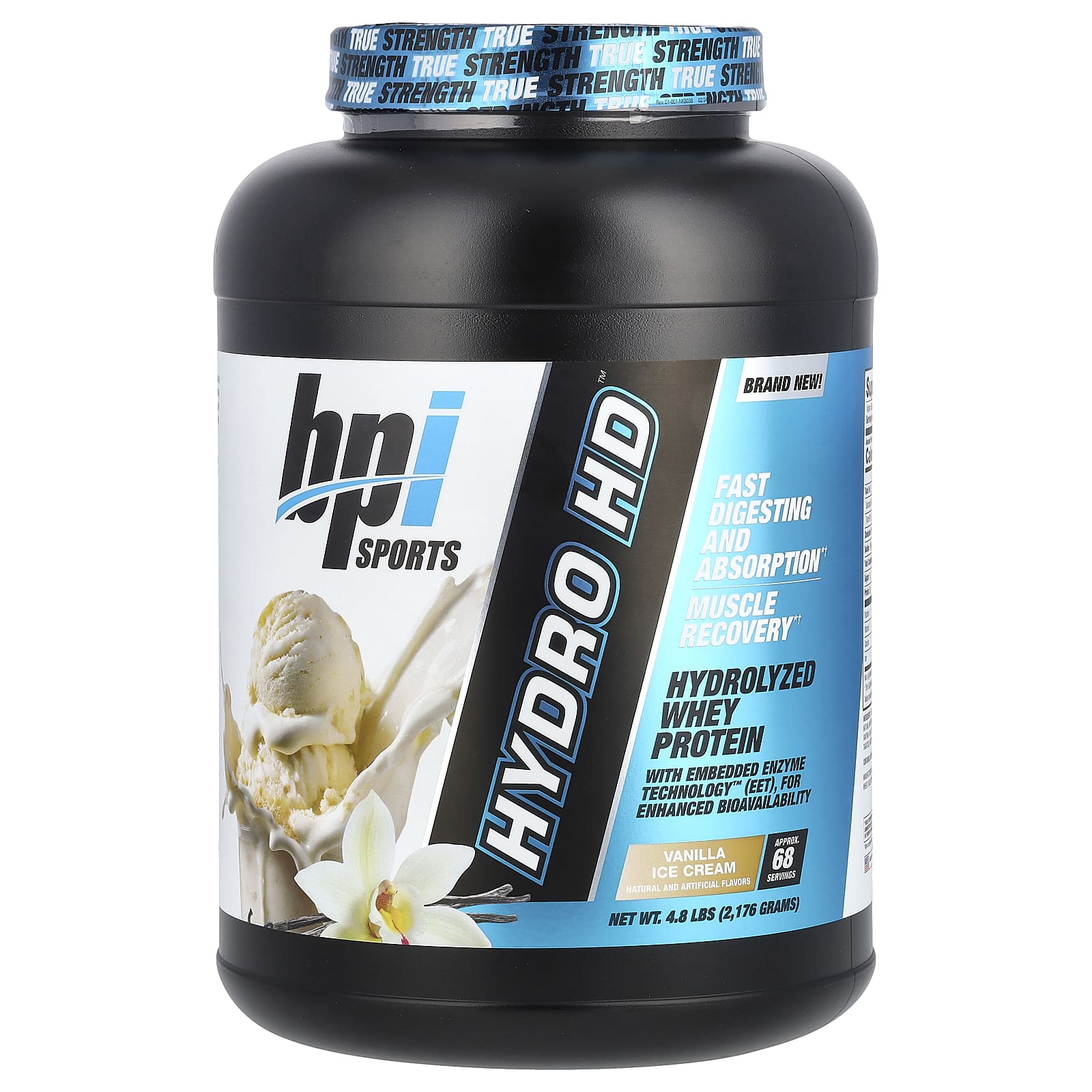 Unlock Lean Muscle Growth with BPI Sports Hydro HD Vanilla Ice Cream - Image 1