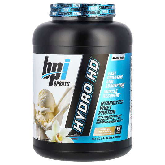 Unlock Lean Muscle Growth with BPI Sports Hydro HD Vanilla Ice Cream - Image 1