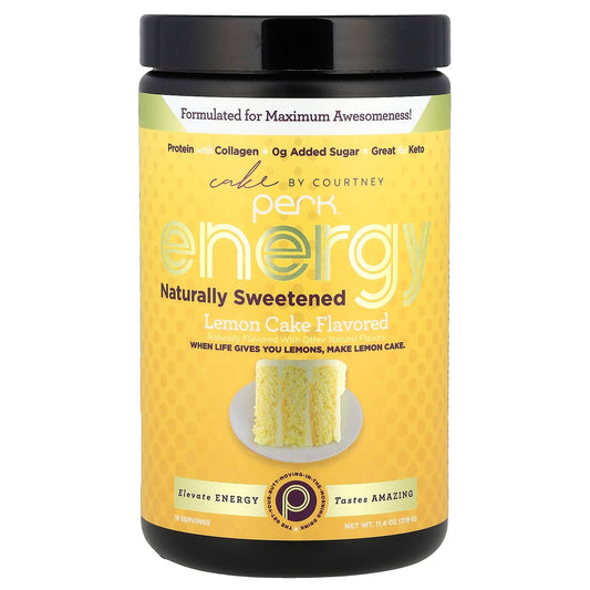 Perk Energy, Lemon Cake, 11.4 oz (319 g) - Image 1