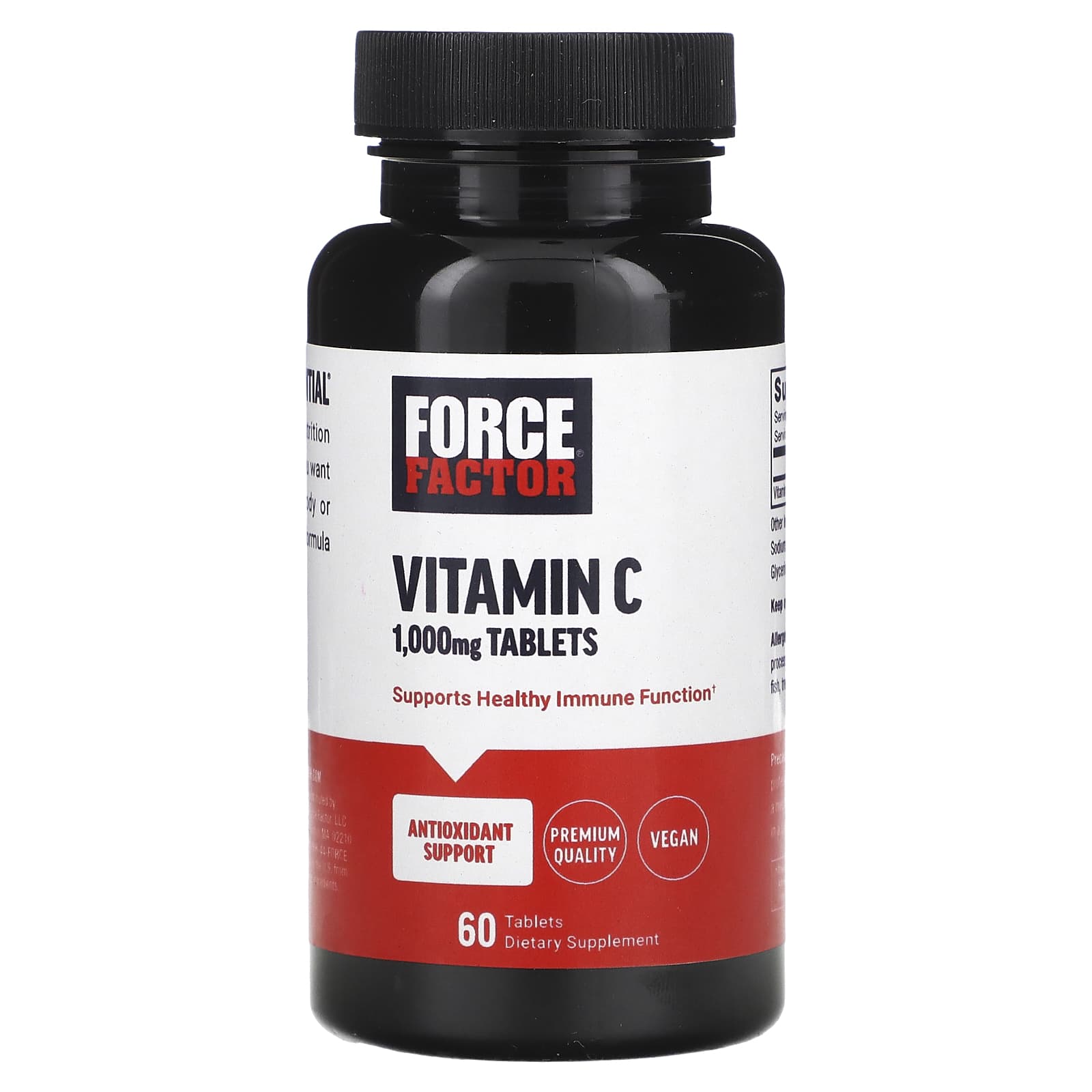 Boost Your Immune System with Force Factor Vitamin C 1000mg - Image 1