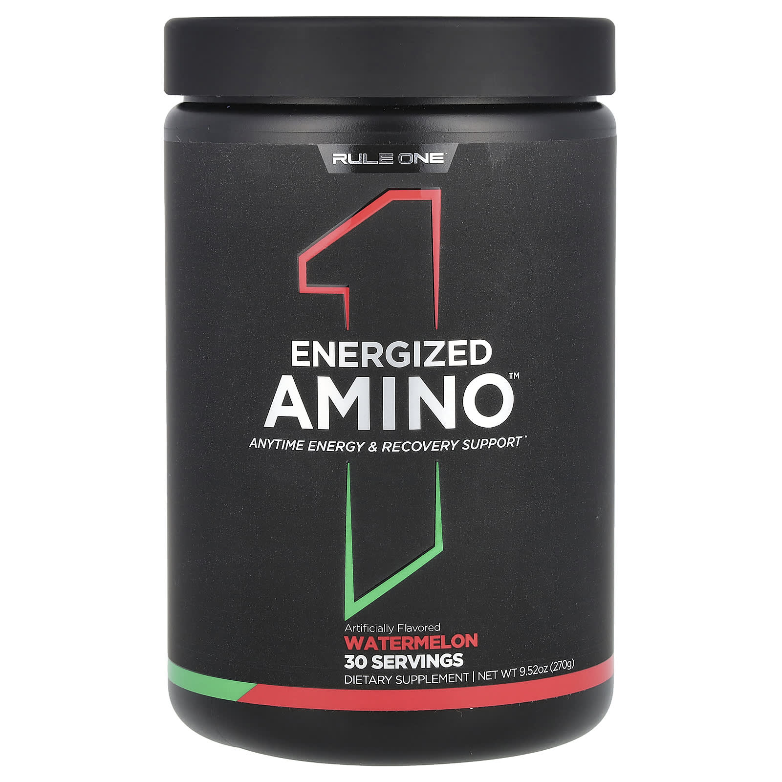 Rule One Proteins, Energized Amino, Watermelon, 9.52 oz (270 g) - Image 1