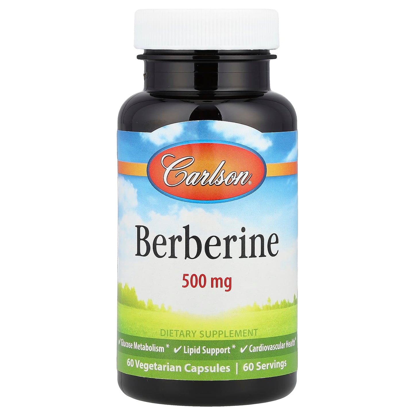 Optimize Your Glucose Levels with Carlson's Berberine 500mg - Image 1