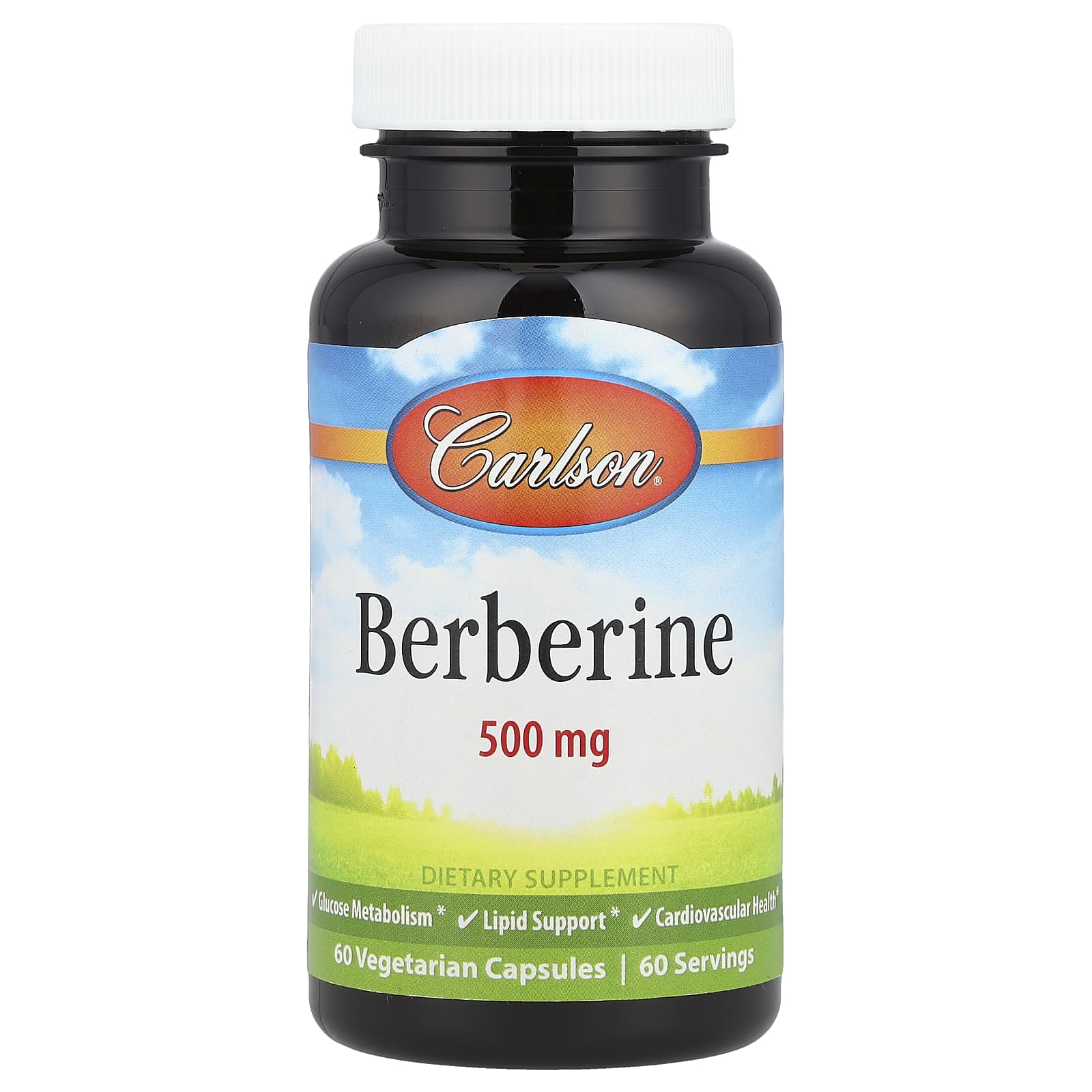 Optimize Your Glucose Levels with Carlson's Berberine 500mg - Image 1