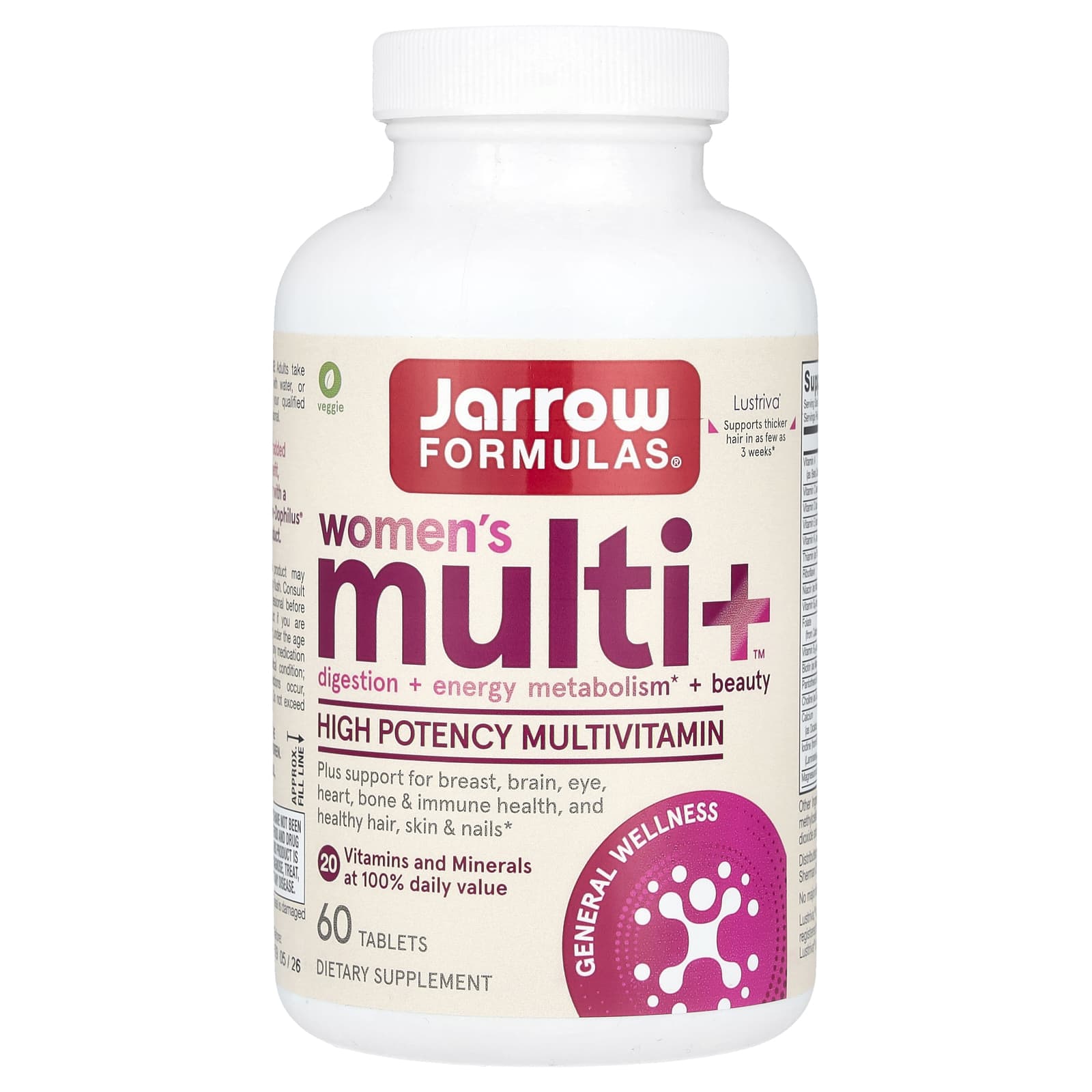Women's Multivitamin by Jarrow Formulas - 60 Tablets - Image 1