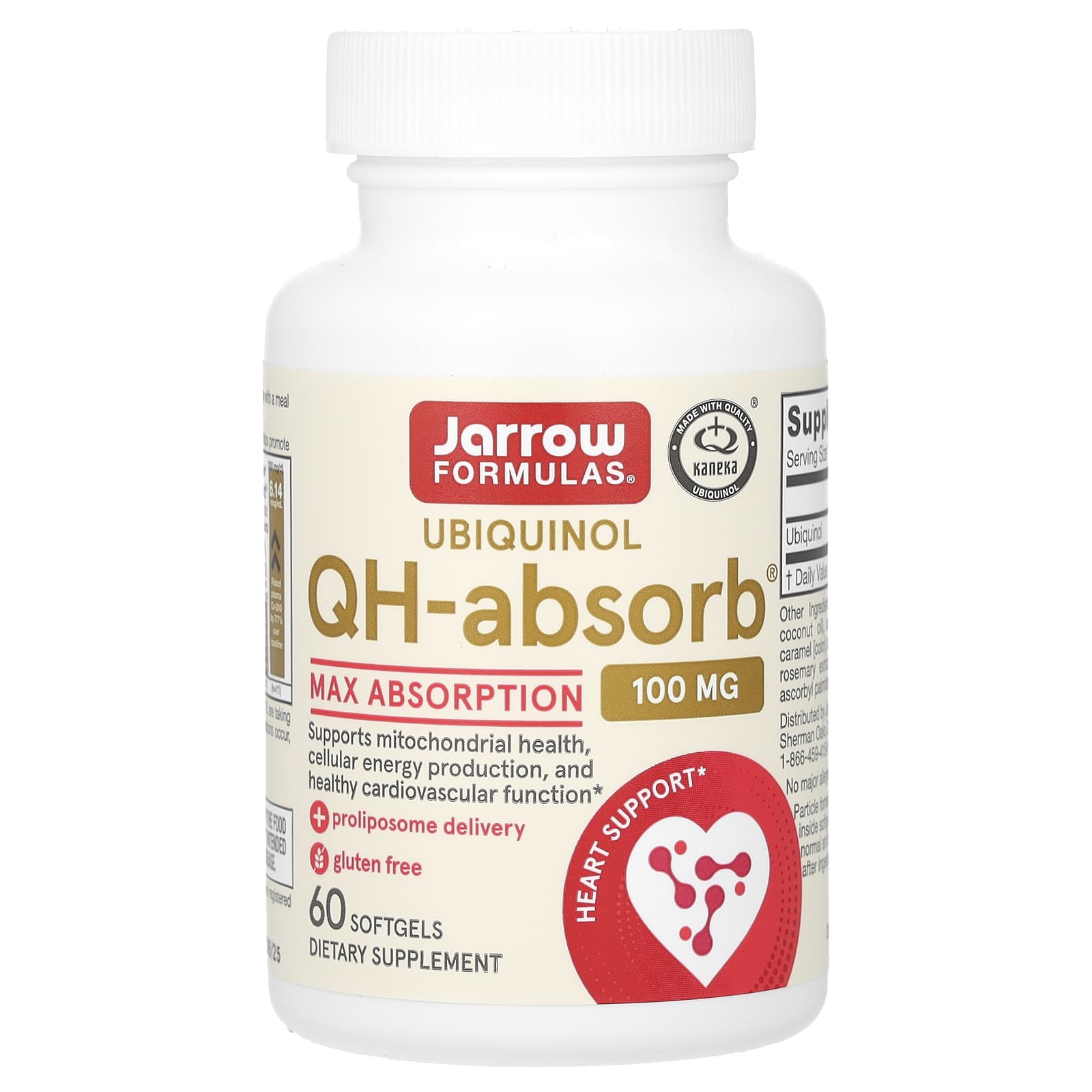 Ubiquinol QH-Absorb | Max Absorption Heart Support Supplement - Image 1