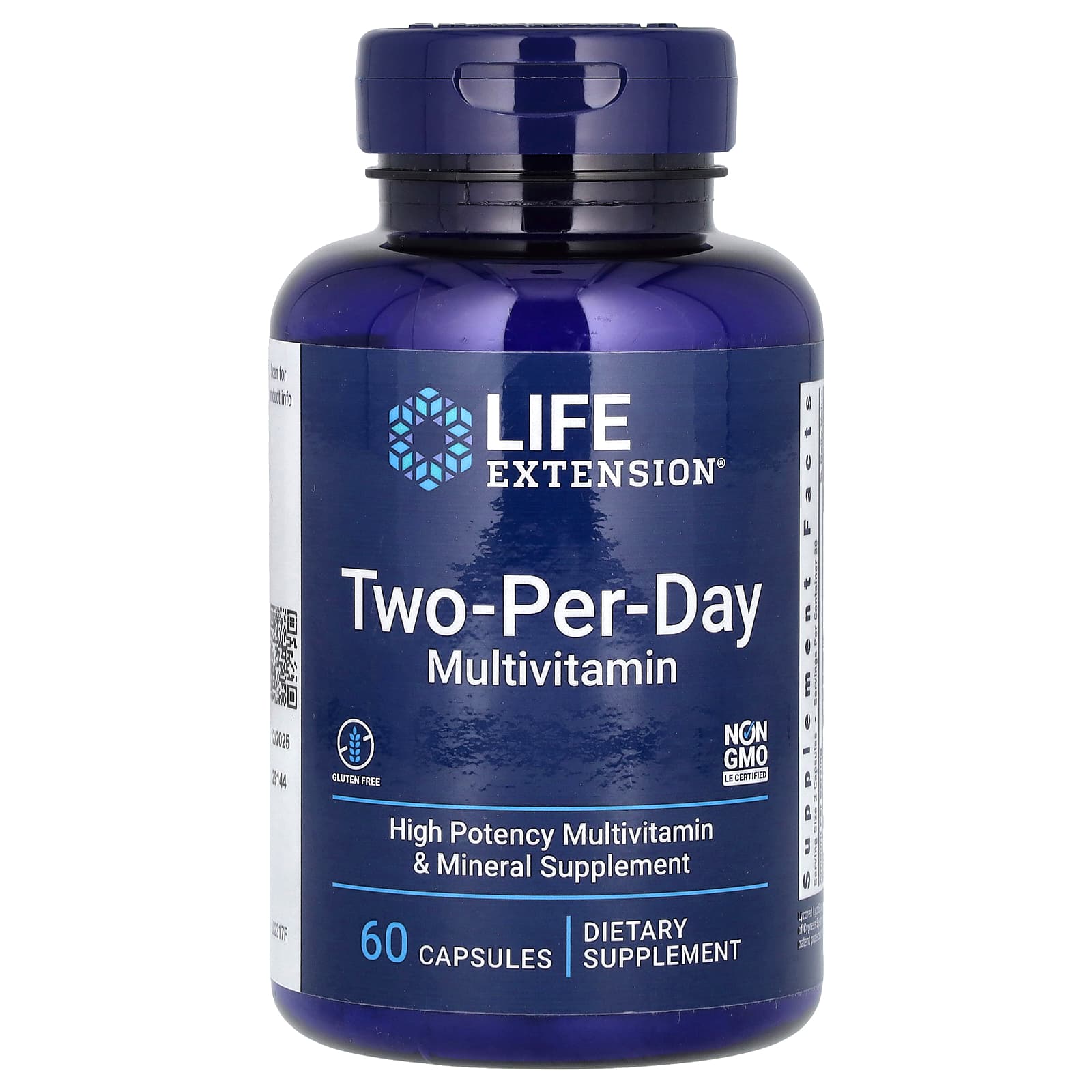 Life Extension, Two-Per-Day Multivitamin, 60 Capsules - Image 1