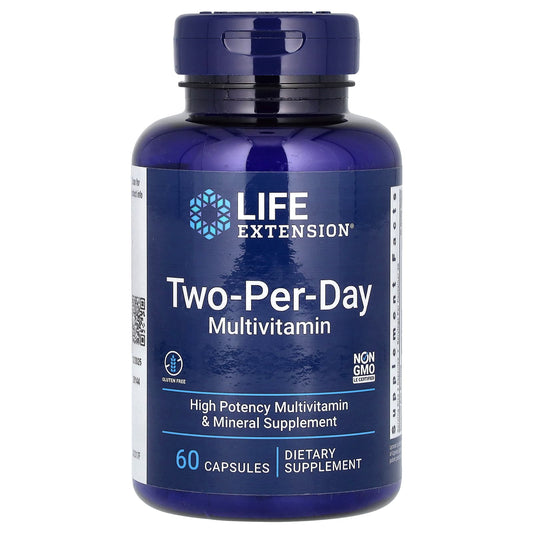 Life Extension, Two-Per-Day Multivitamin, 60 Capsules - Image 1