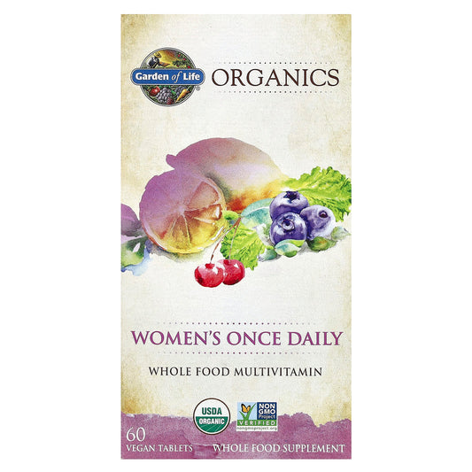 Garden of Life Women's Once Daily Organic Multivitamin for Health & Energy - Image 1