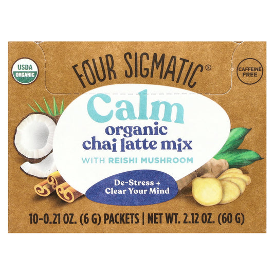 Relax with Four Sigmatic USDA Organic Reishi Chai Latte Mix - Image 1