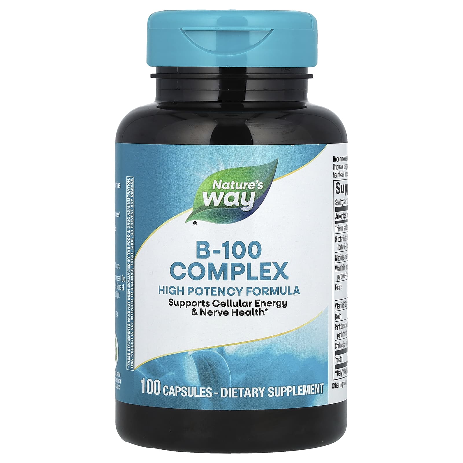 Nature's Way, B-100 Complex, 100 Capsules - Image 1