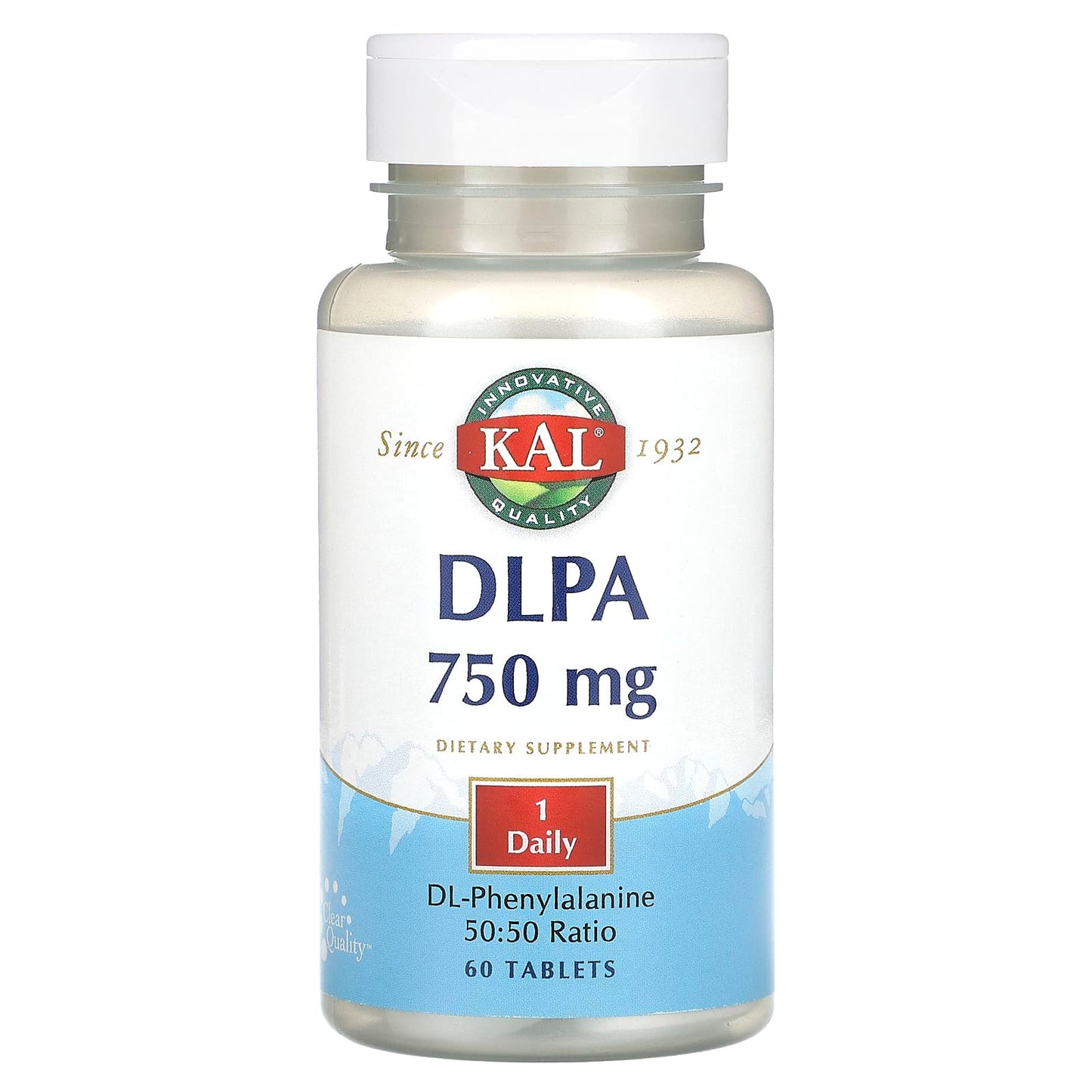 KAL, DLPA, 750 mg, 60 Tablets - Image 1