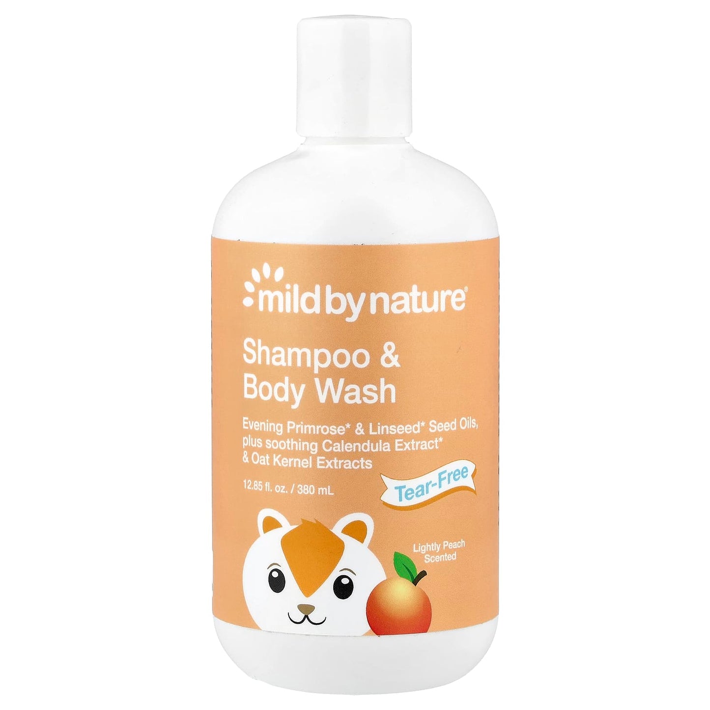 Gentle Baby Shampoo and Body Wash by Mild By Nature - Tear-Free & pH Balanced - Image 1