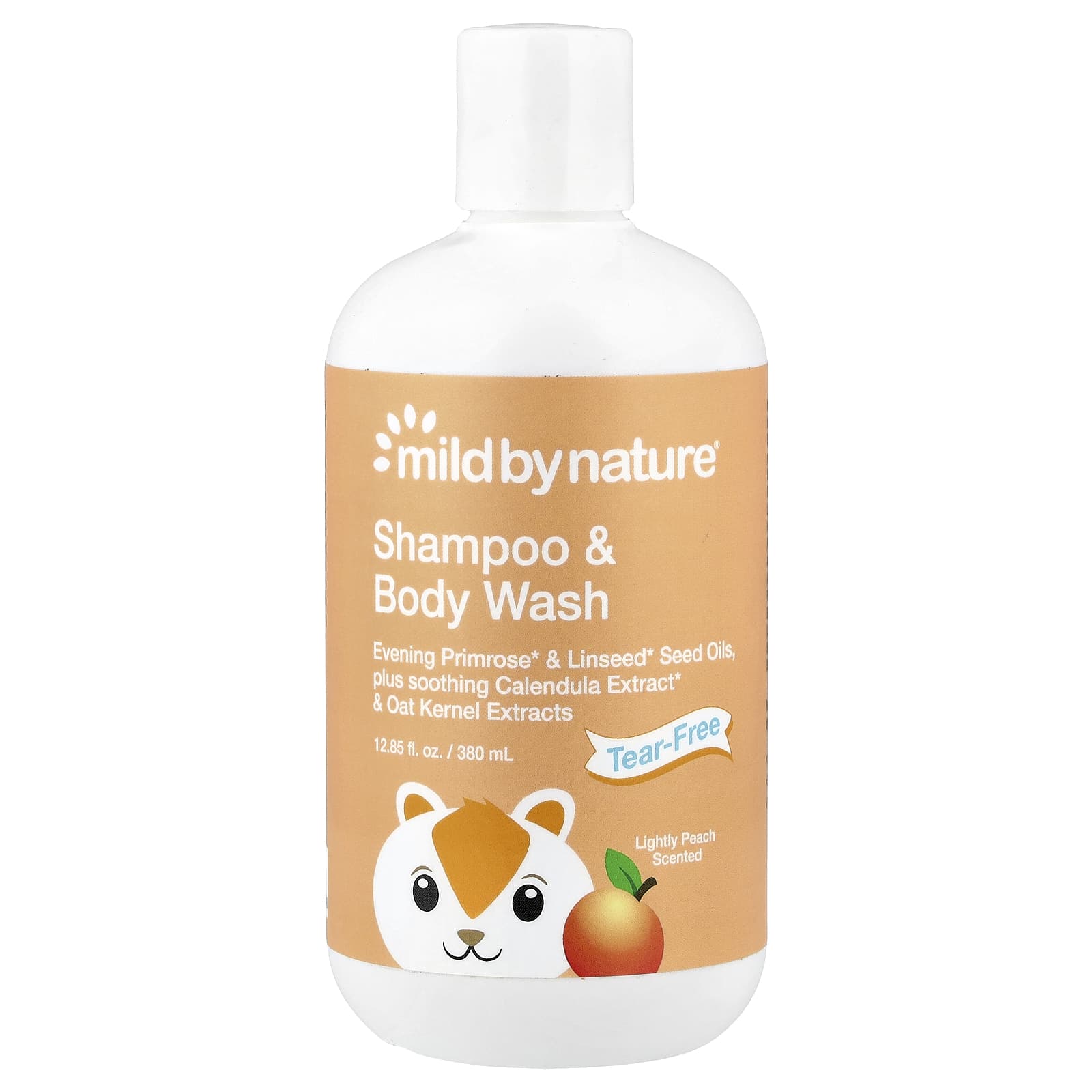 Gentle Baby Shampoo and Body Wash by Mild By Nature - Tear-Free & pH Balanced - Image 1