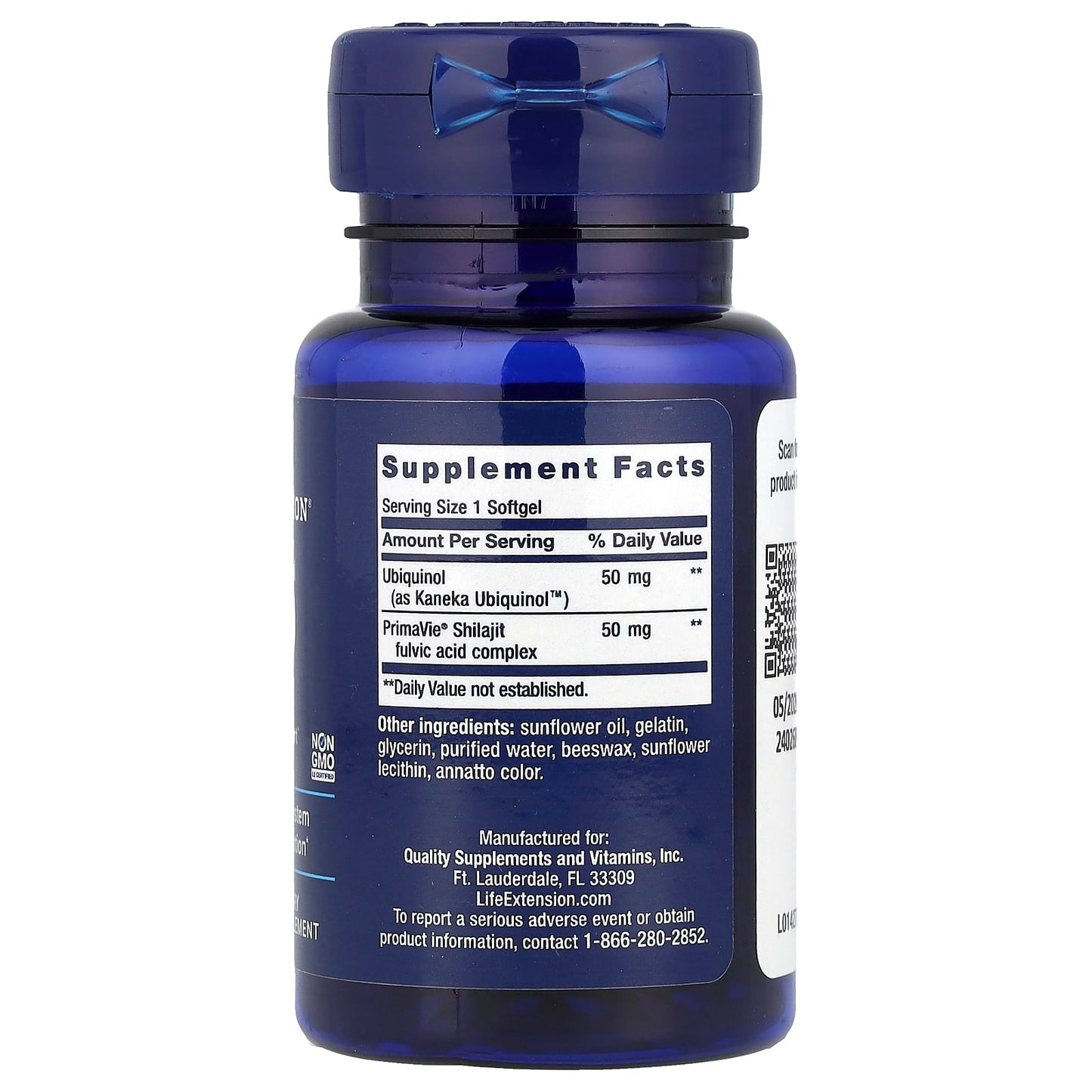 Life Extension, Super Ubiquinol CoQ10 with Enhanced Mitochondrial Support, 30 Softgels - Image 2