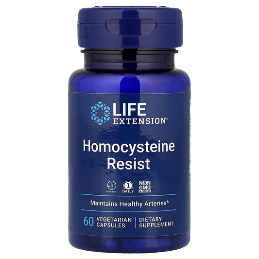 Life Extension, Homocysteine Resist, 60 Vegetarian Capsules - Image 1