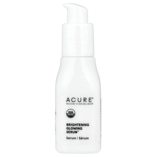 Acure Brightening Glow Serum for Dull Skin - 1 fl oz (30ml) - Image 1