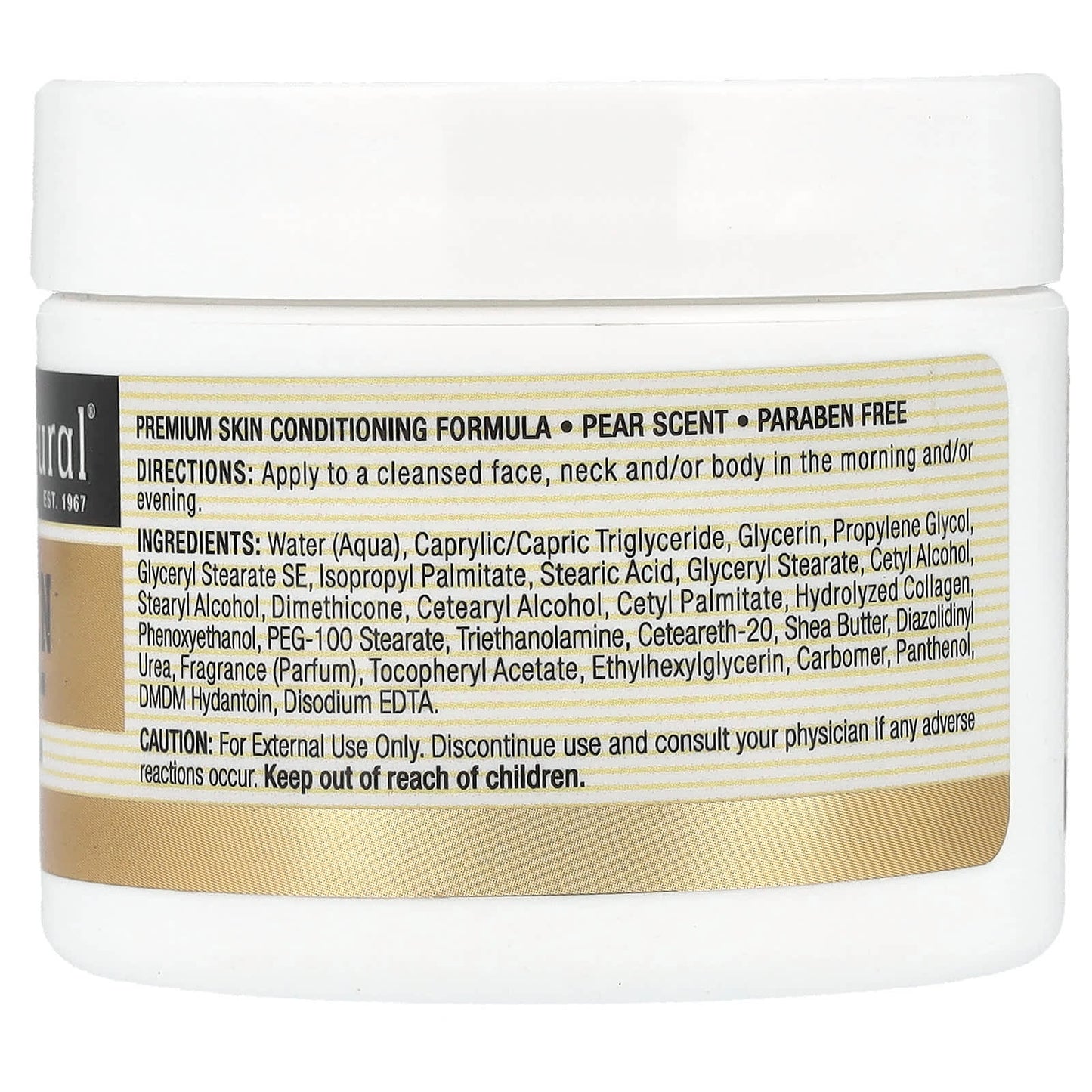 Mason Natural, Collagen Premium Skin Cream, Pear, 2 oz (57 g) - Image 2