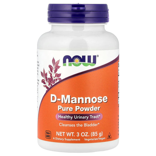 NOW Foods, D-Mannose Pure Powder, 3 oz (85 g) - Image 1