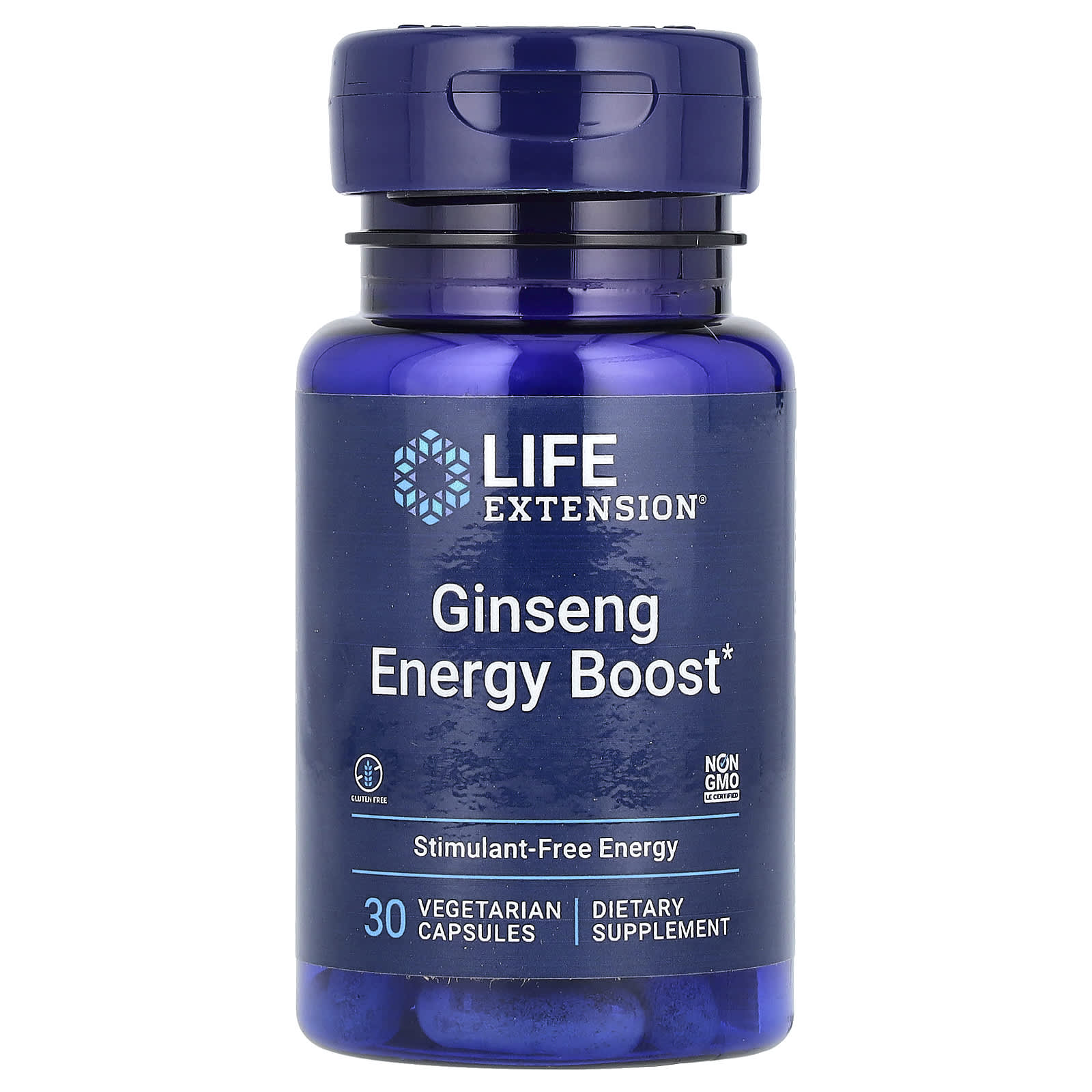 Life Extension, Ginseng Energy Boost, 30 Vegetarian Capsules