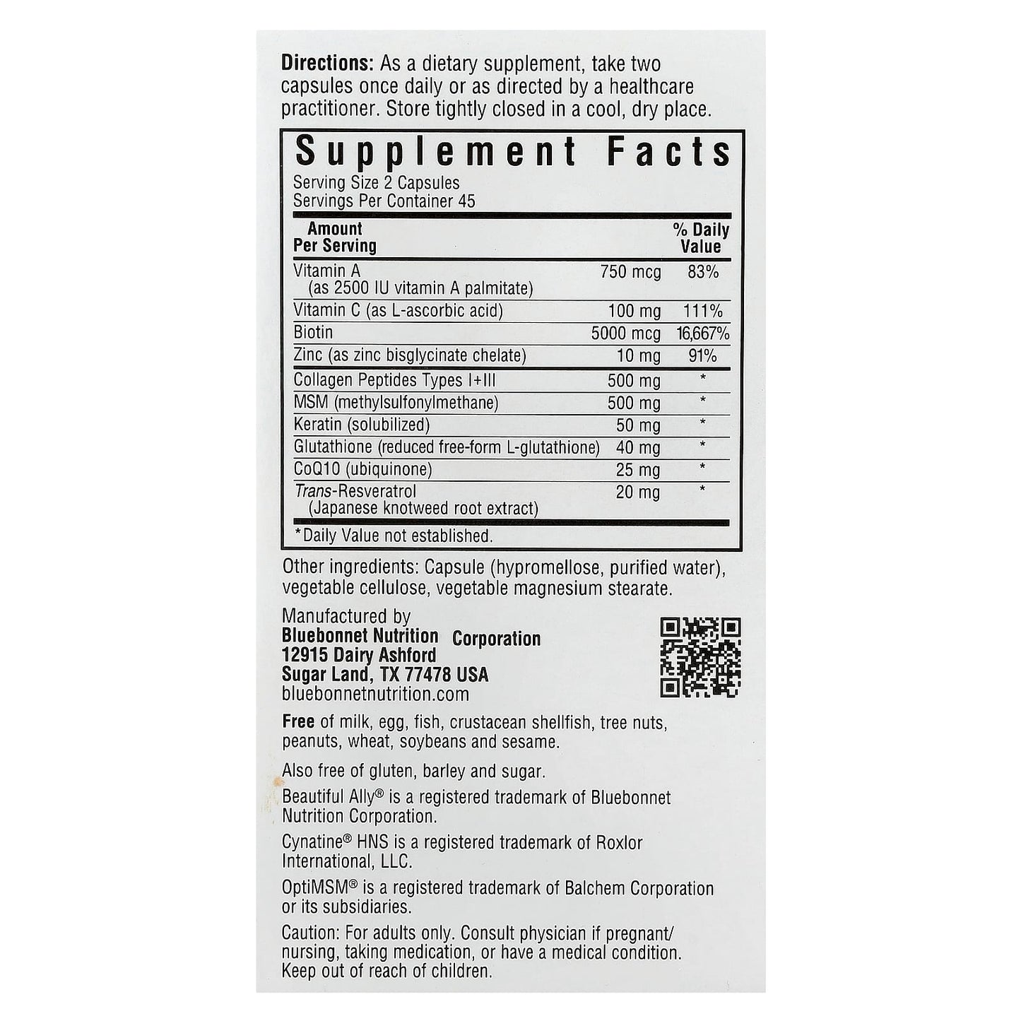 Nourish Beautiful Hair, Skin & Nails with Bluebonnet Nutrition's Beautiful Ally<sup>&reg;</sup> - Image 2