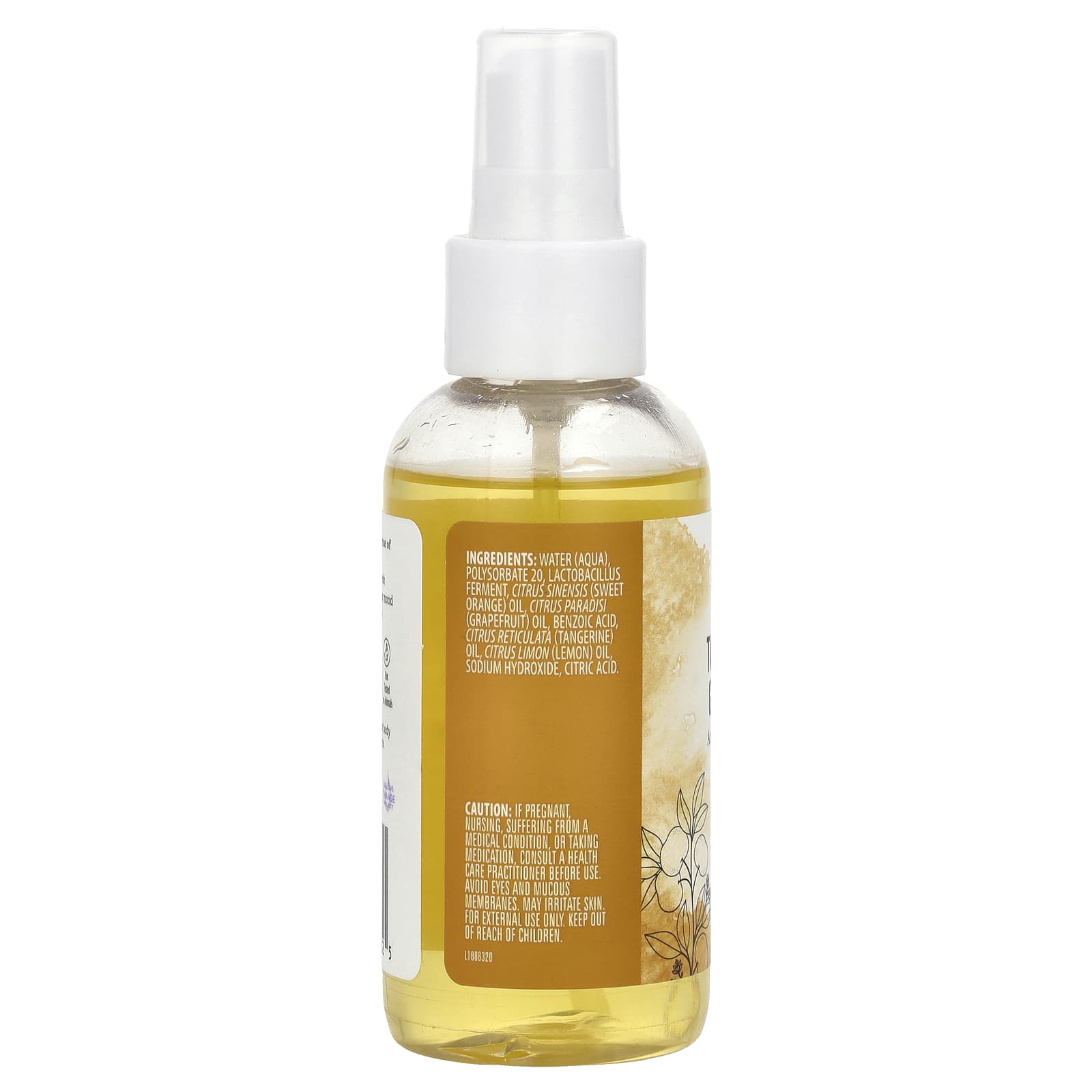 Aura Cacia Aromatherapy Mist: Uplifting Tangerine & Grapefruit - Image 2