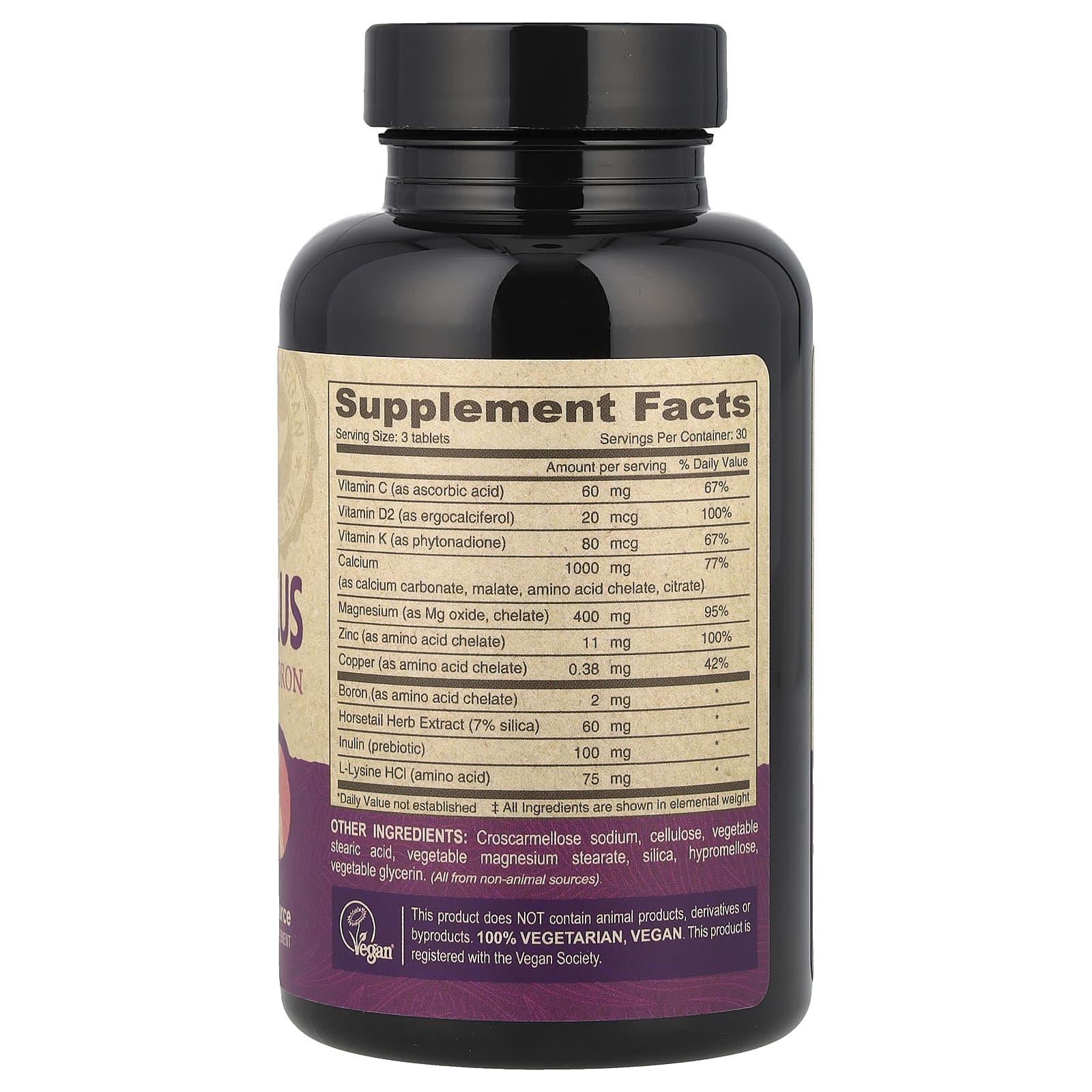 <strong>Deva Vegan Cal-Mag Plus</strong> - 90 Tablets for Bone Health - Image 2