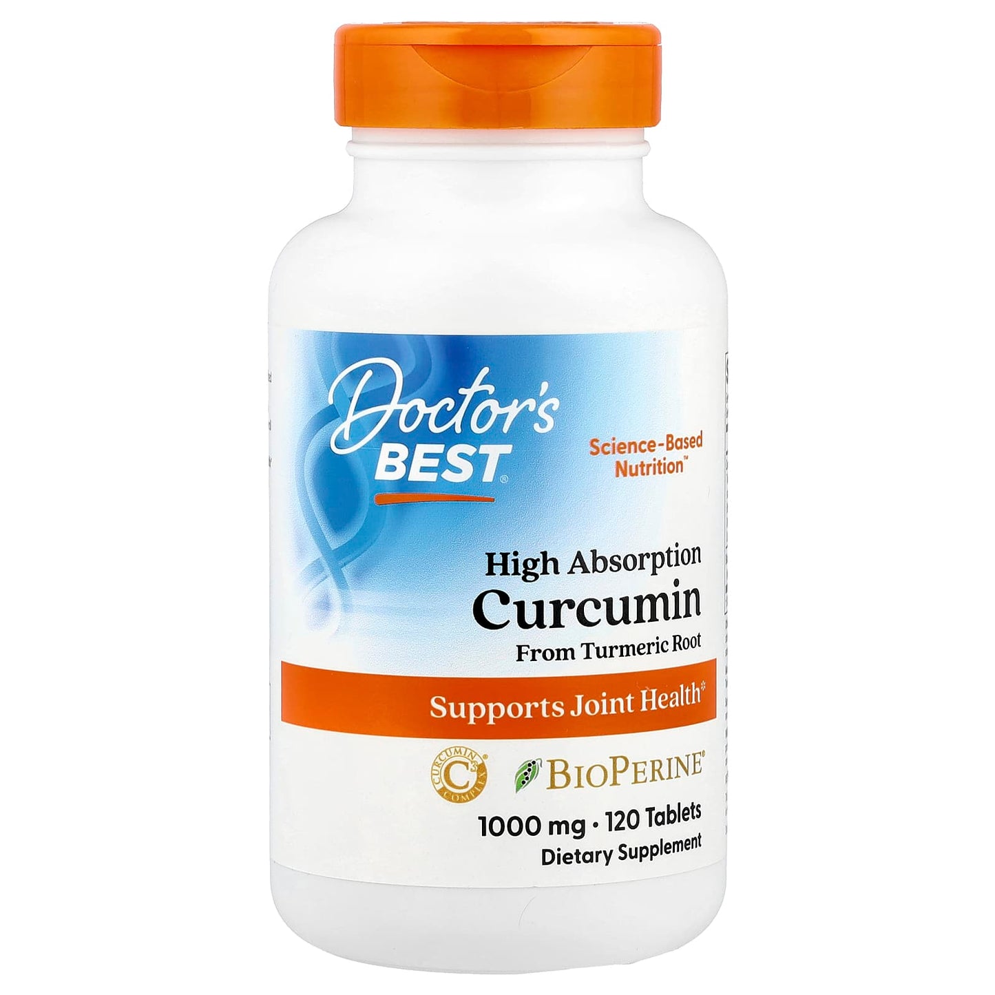 Doctor's Best High Absorption Turmeric Curcumin C3 Complex - Image 1