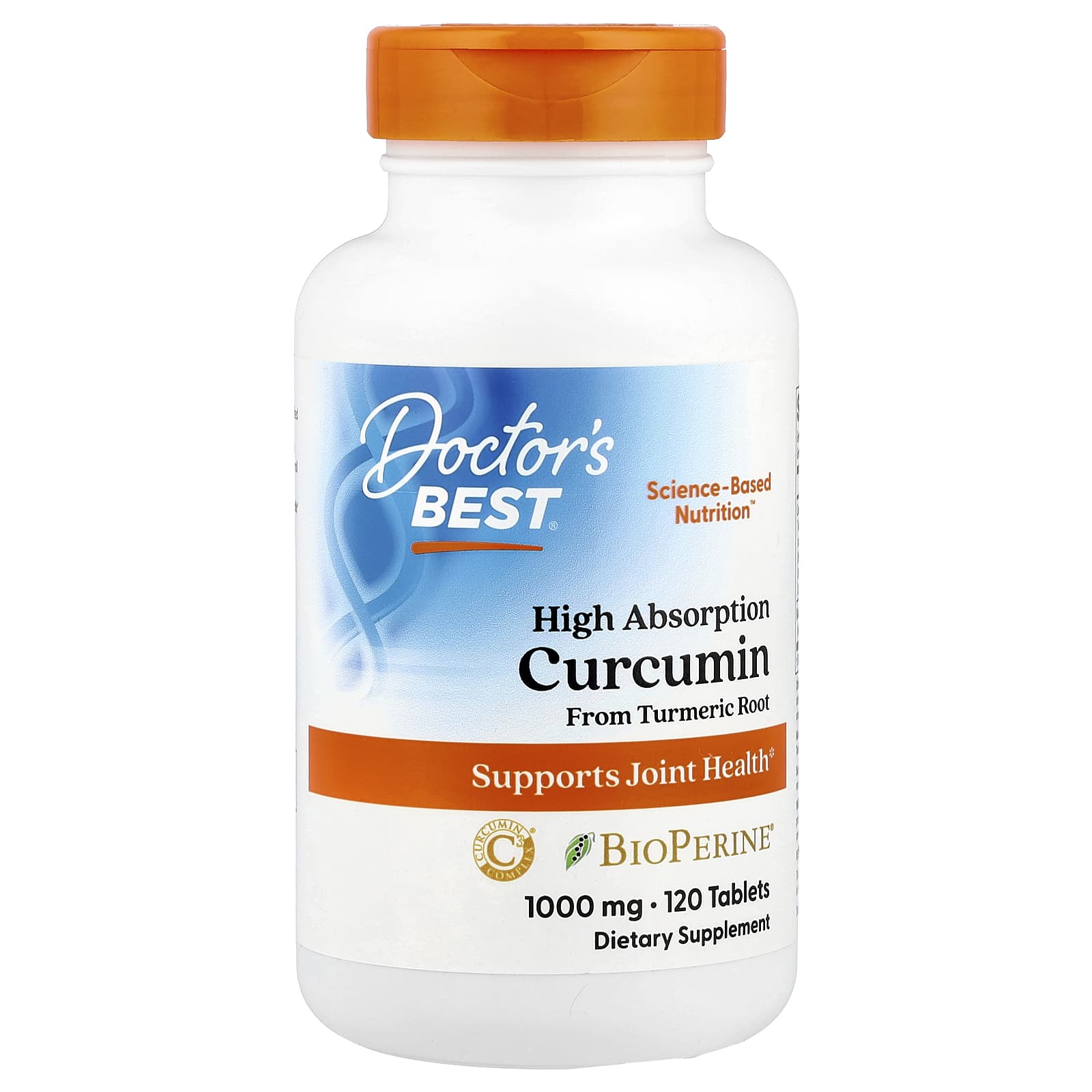 Doctor's Best High Absorption Turmeric Curcumin C3 Complex - Image 1