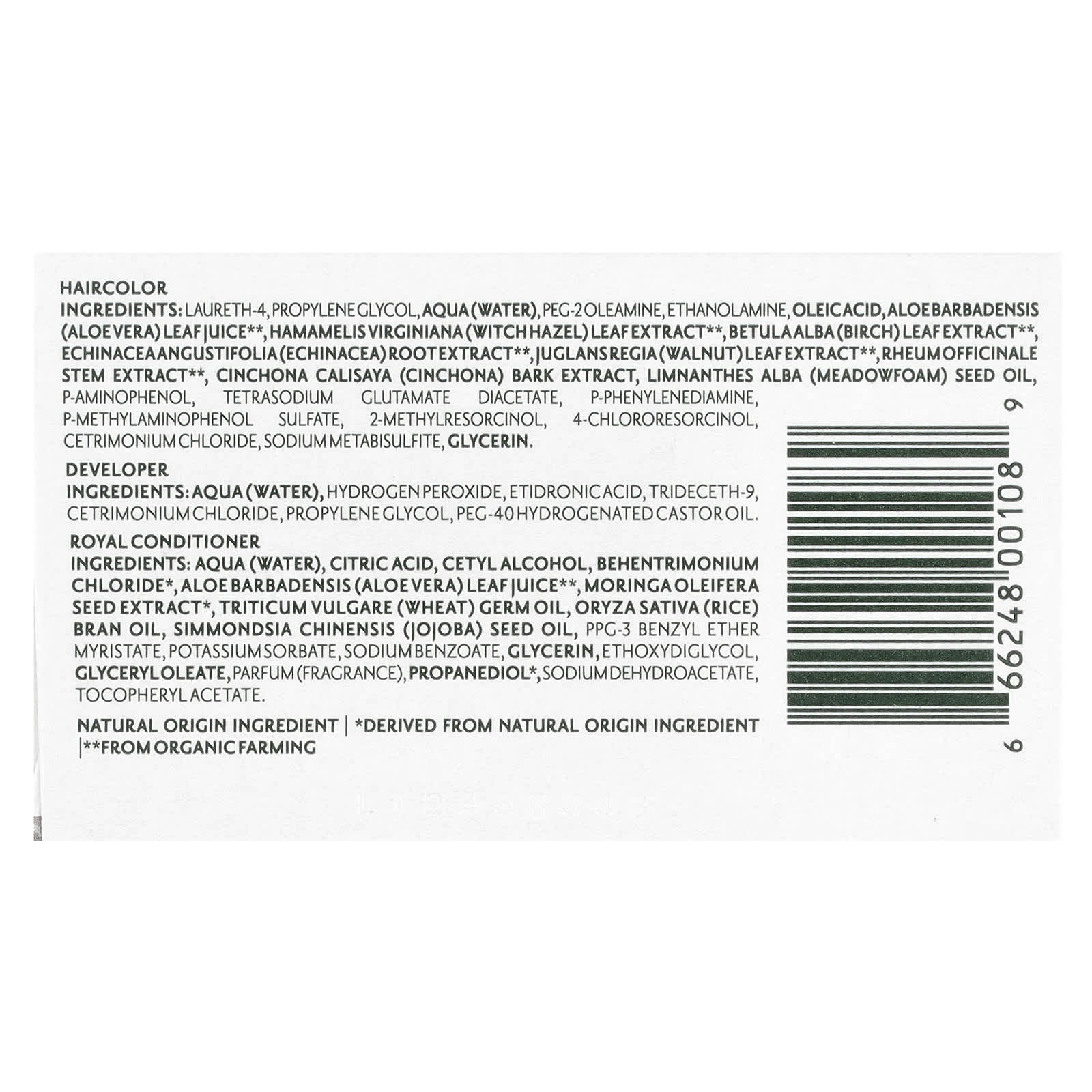 Herbatint Permanent Honey Blonde Hair Color Gel, Vegan & Cruelty-Free - Image 2