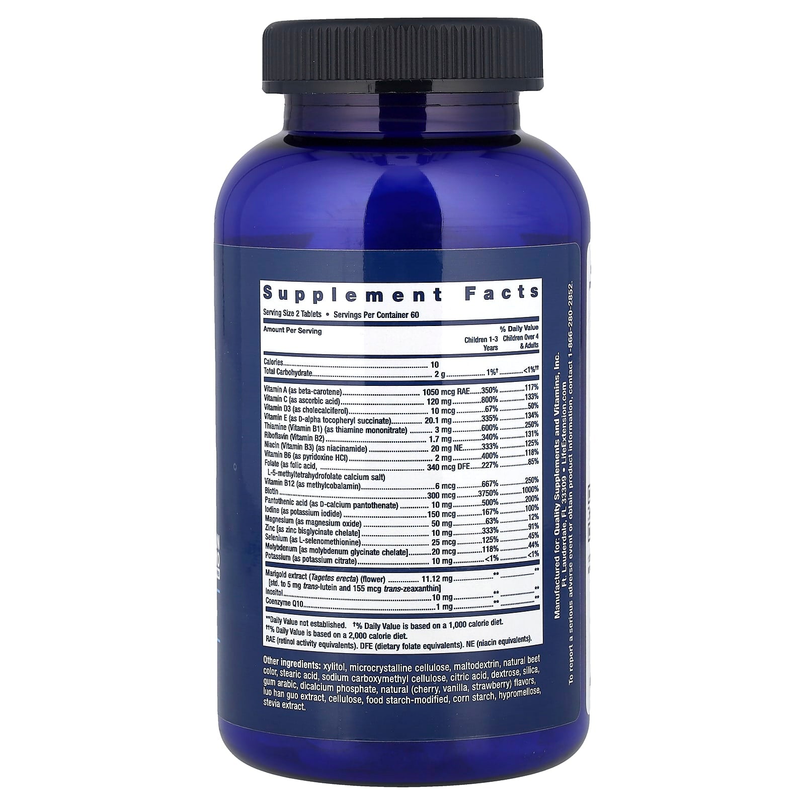 Children's Formula, Life Extension Mix™, Natural Berry, 120 Chewable Tablets