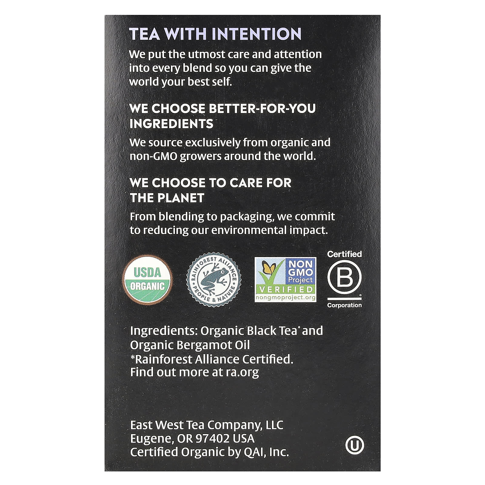 Organic Earl Grey Tea by Choice Organic Teas, 16 Tea Bags, 1.12 oz (32 g) - Image 2