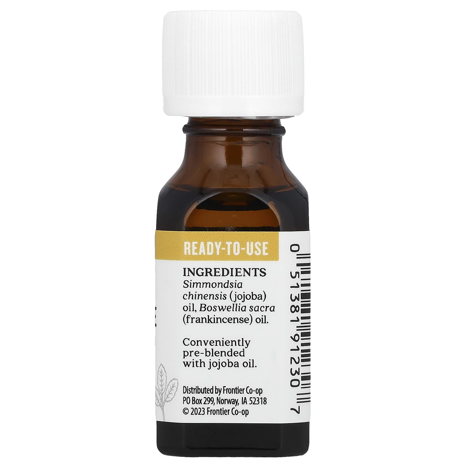 Aura Cacia Frankincense Essential Oil in Jojoba Oil, 0.5 fl oz (15 ml) - Image 2