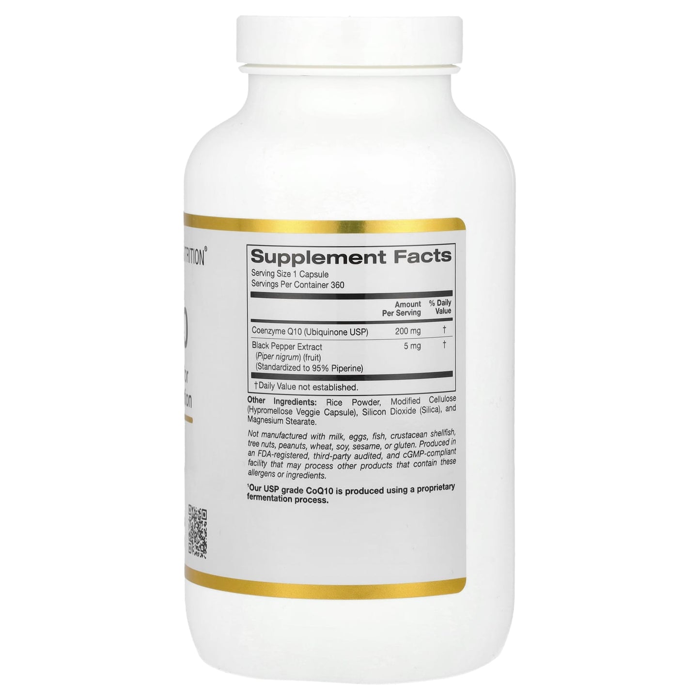 Enhance Heart Health with CoQ10 & BioPerine Black Pepper by California Gold Nutrition - Image 2