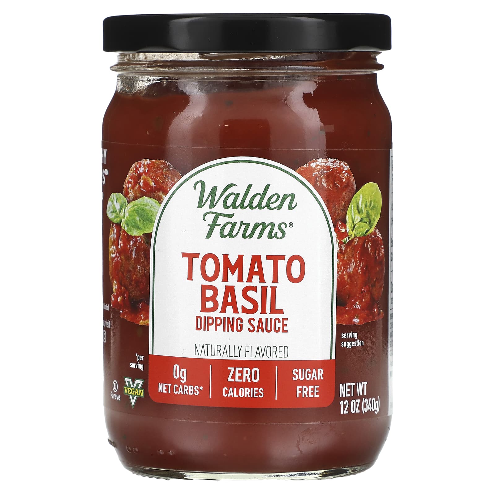 Walden Farms, Tomato Basil Dipping Sauce, 12 oz (340 g) - Image 1