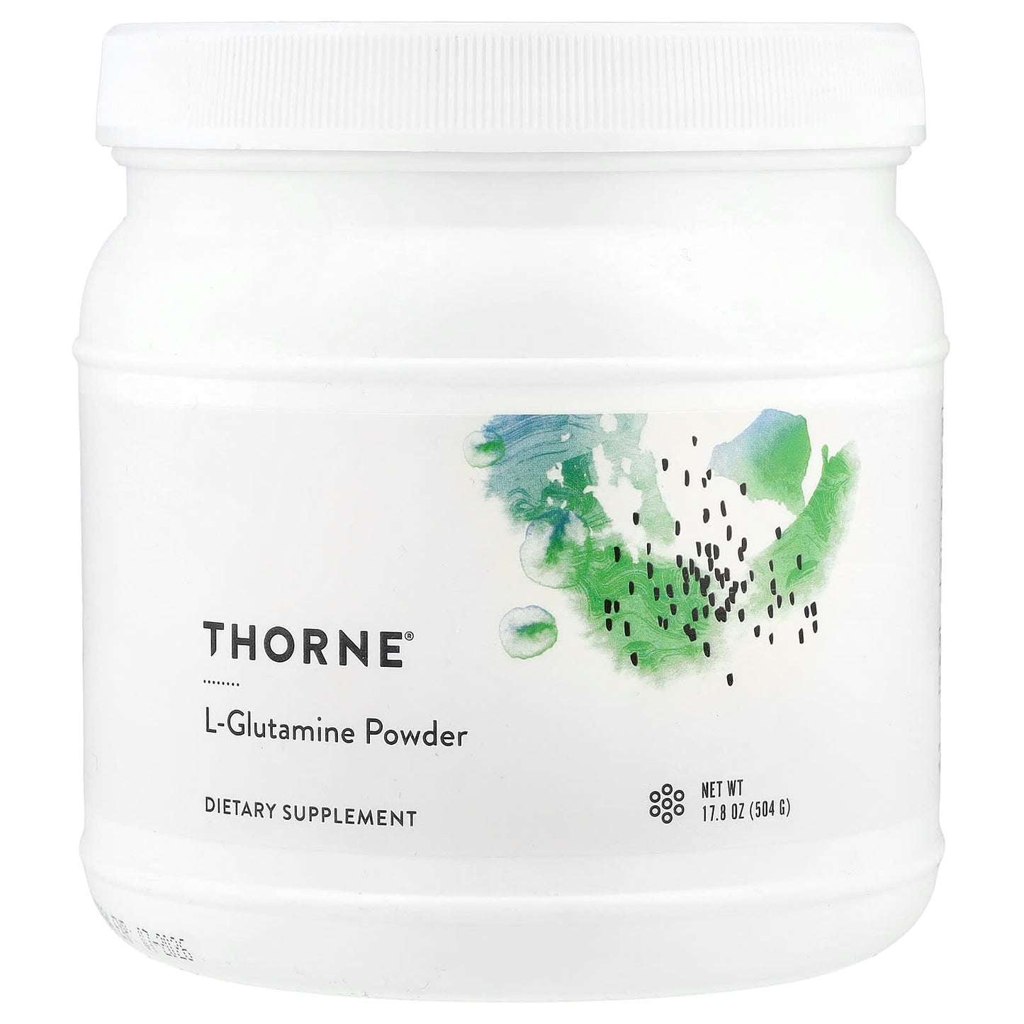 Thorne, L-Glutamine Powder, 17.8 oz (504 g) - Image 1