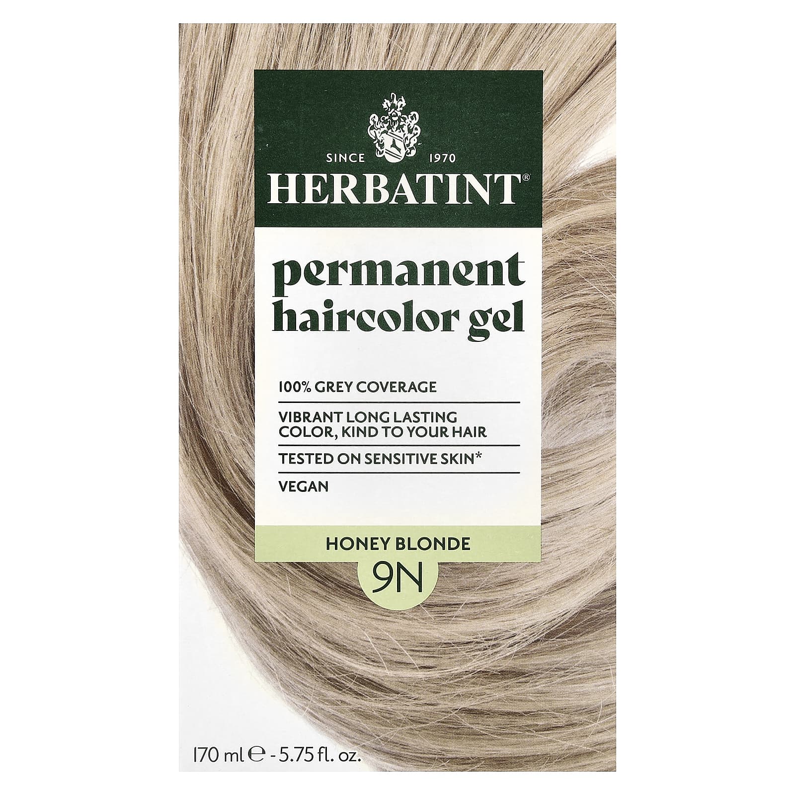 Herbatint Permanent Honey Blonde Hair Color Gel, Vegan & Cruelty-Free - Image 1