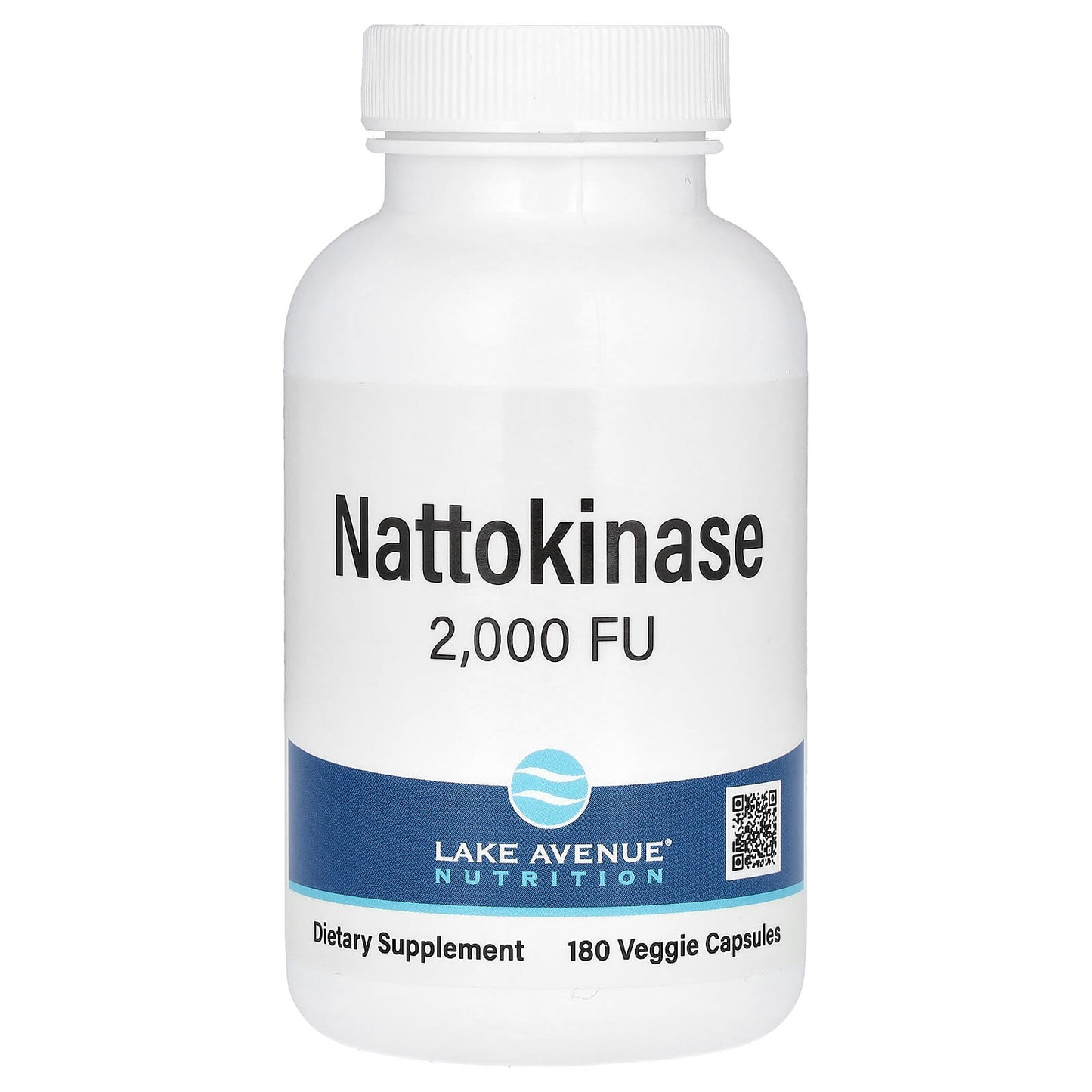 Boost Cardiovascular Health with Lake Avenue Nutrition Nattokinase 2000 FU Capsules - Image 1