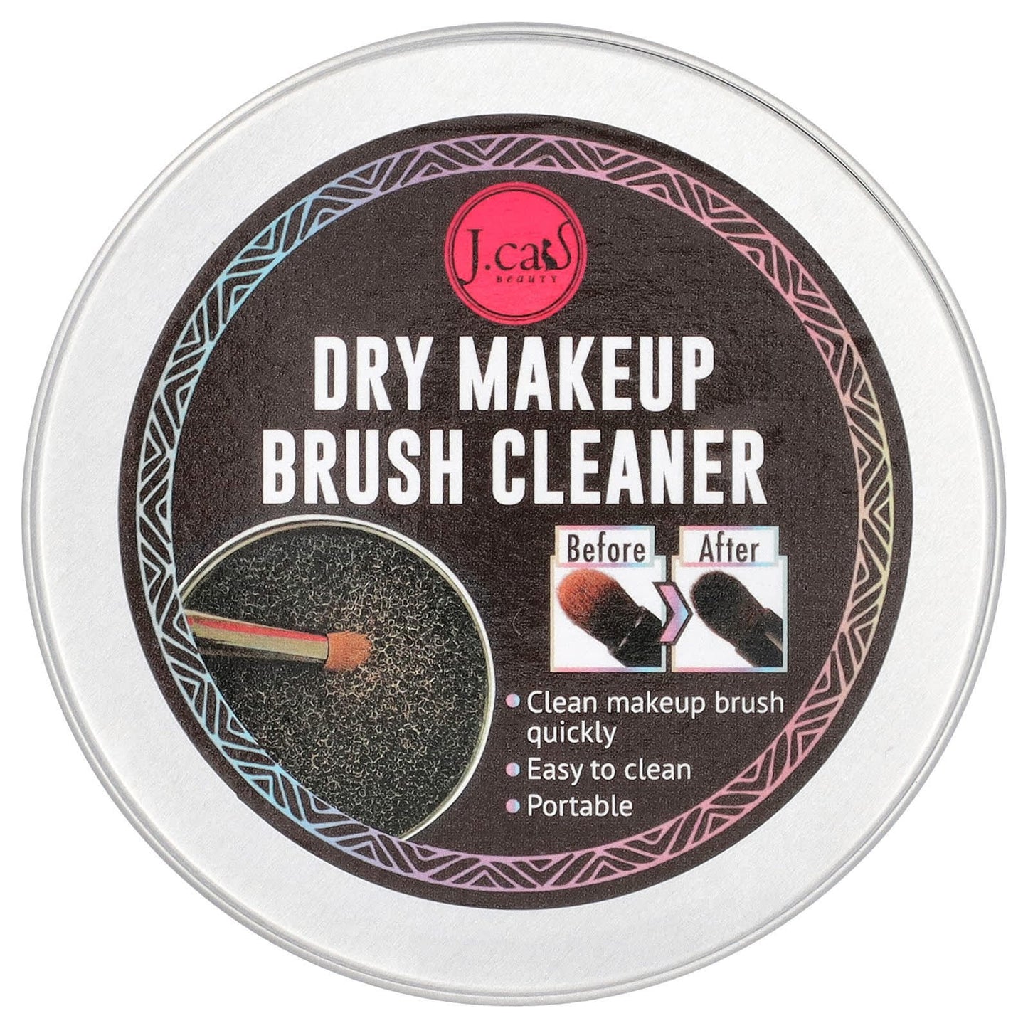 Switch Between Makeup Colors with Ease - Dry Makeup Brush Cleaner by J.Cat Beauty - Image 1