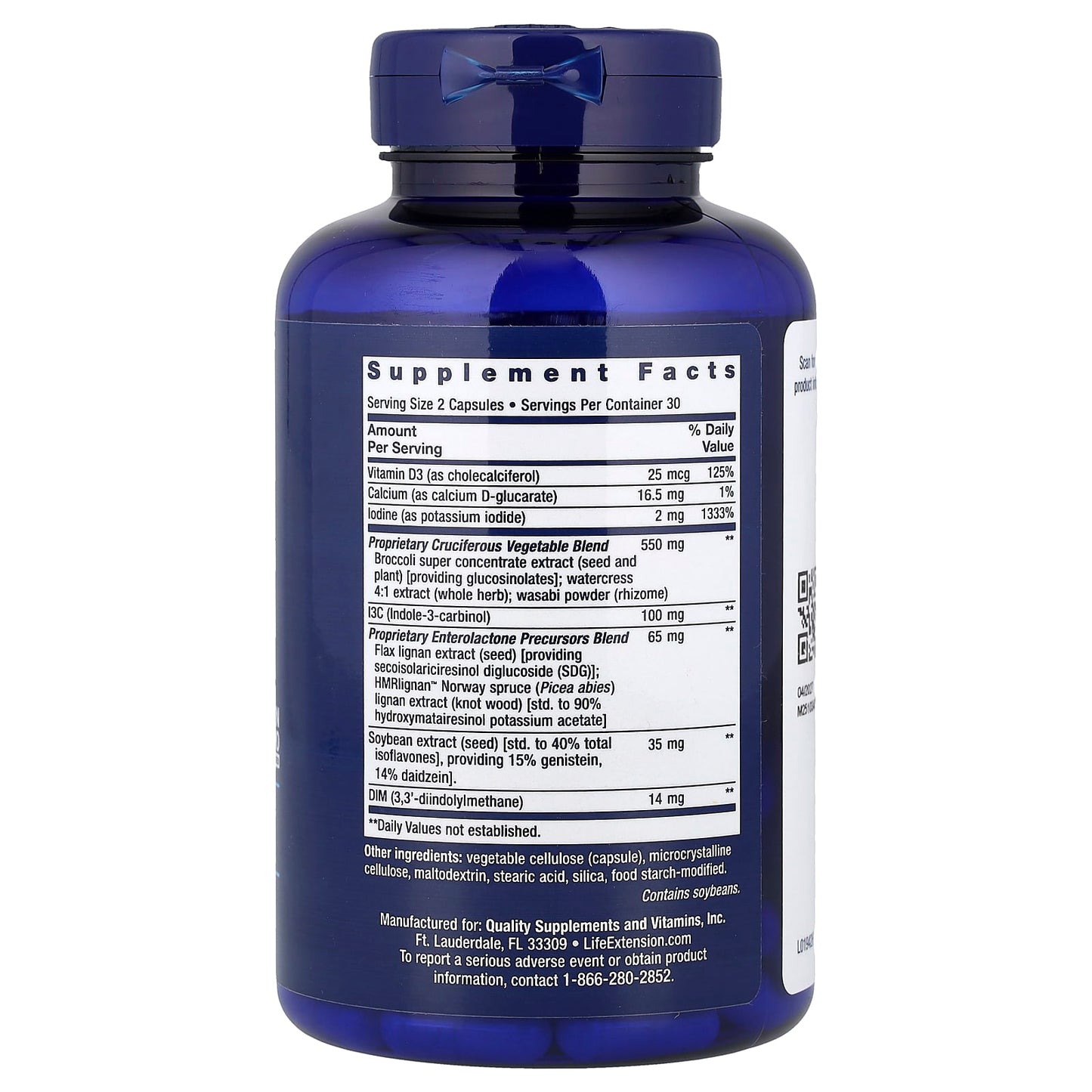 Life Extension, Women's Health, Breast Health Formula, 60 Capsules - Image 2