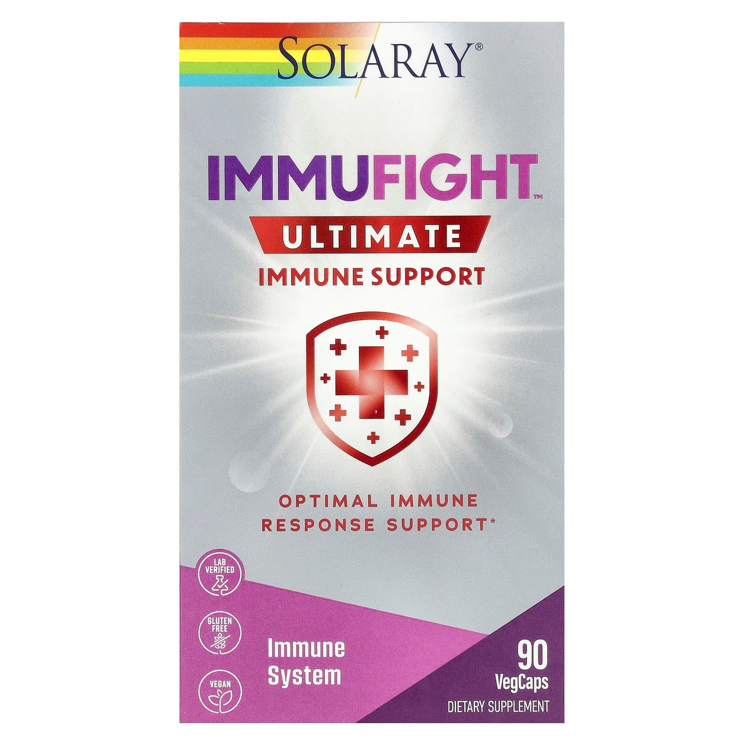 Solaray, ImmuFight™, Ultimate Immune Support, 90 VegCaps - Image 1