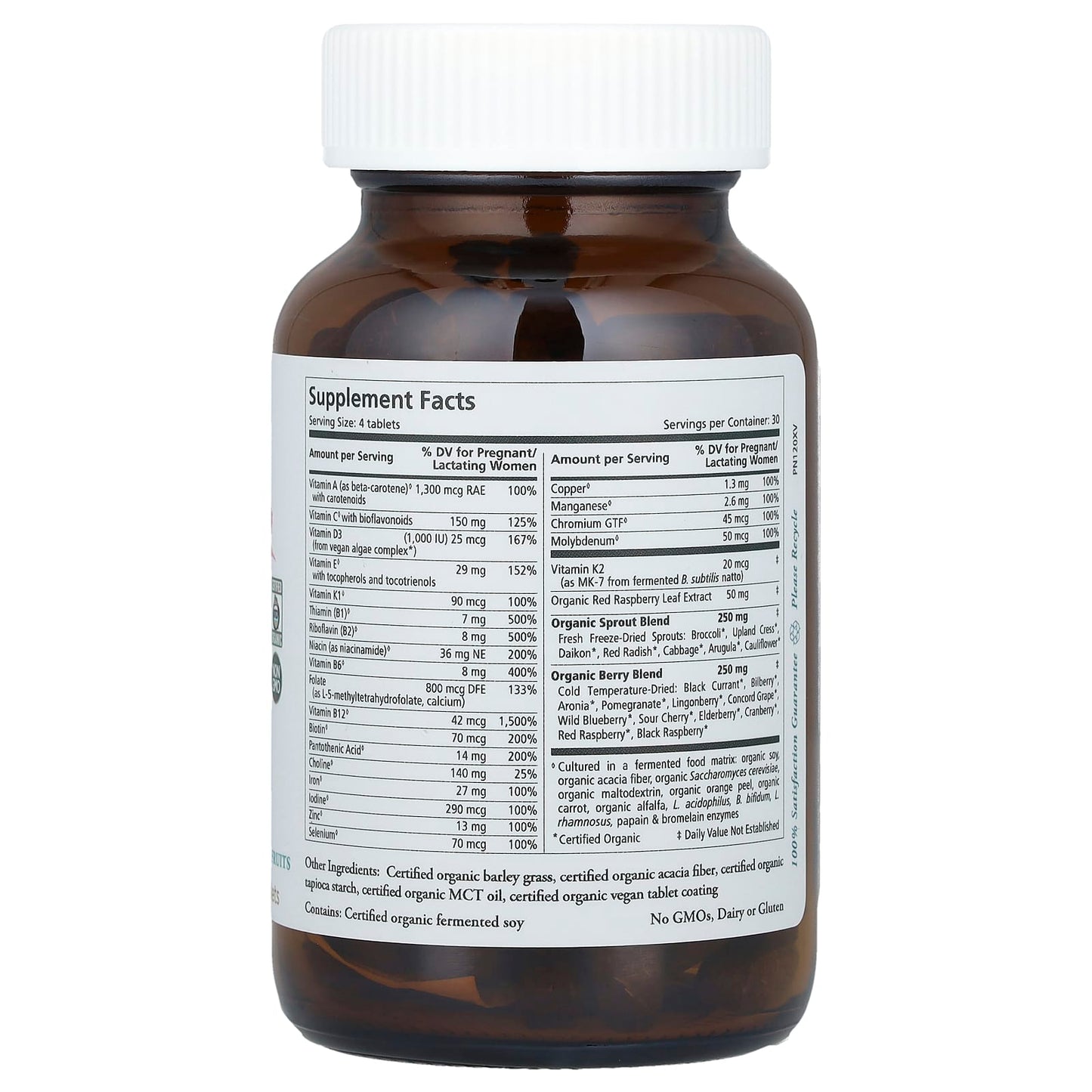 Pure Synergy, PureNatal®, Multivitamin For Mom & Baby, 120 Tablets - Image 2