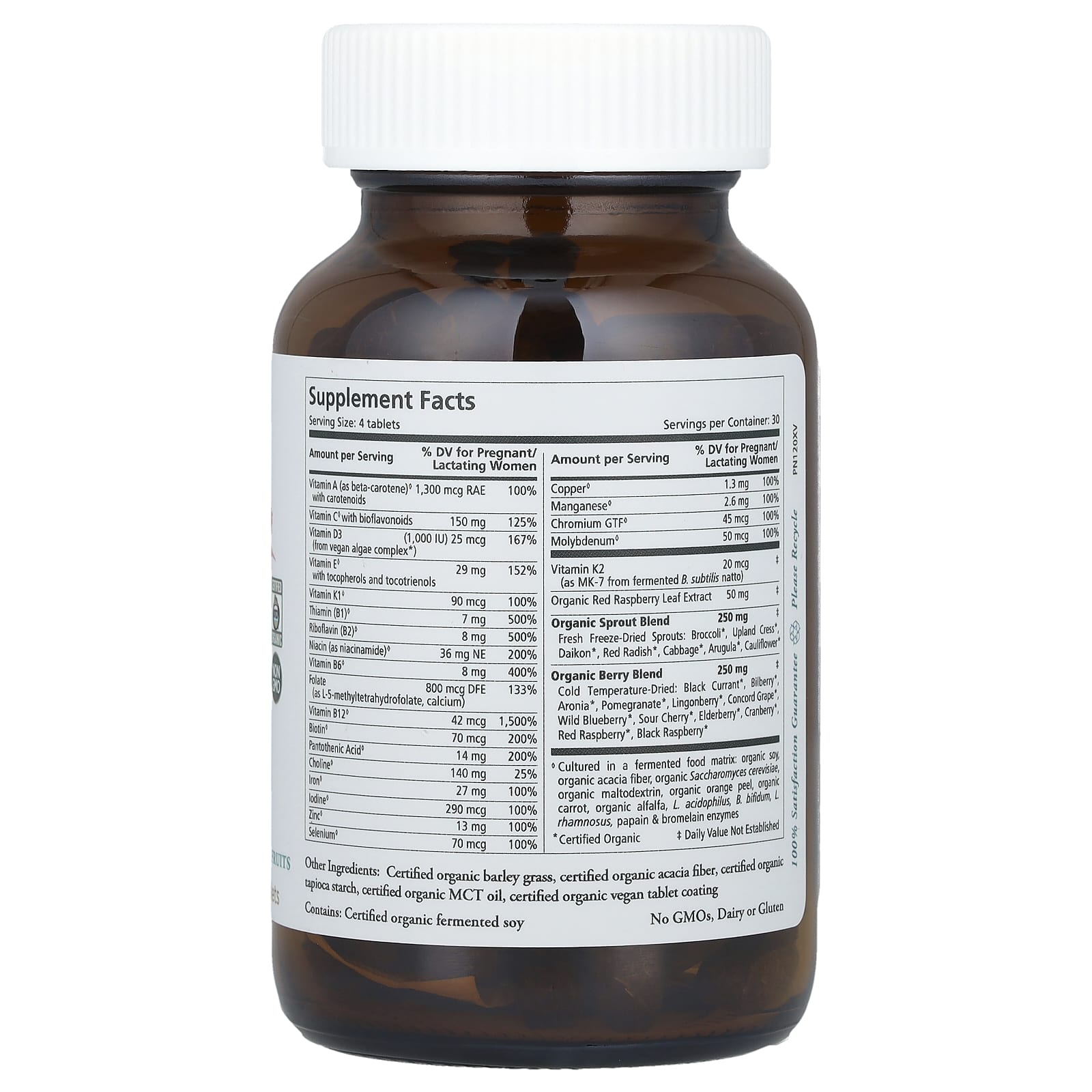 Pure Synergy, PureNatal®, Multivitamin For Mom & Baby, 120 Tablets - Image 2