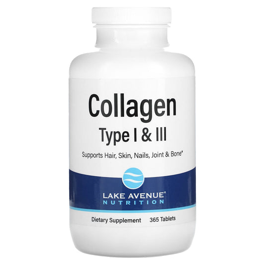 Hydrolyzed Collagen Type I & III Supplement for Hair, Skin, and Joint Health - Image 1