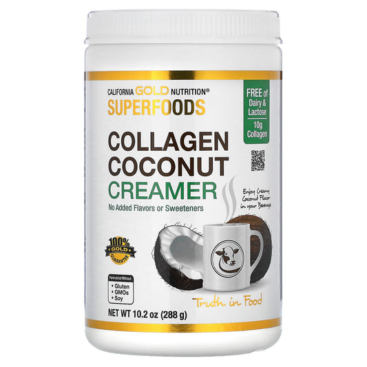 Collagen Coconut Creamer with Organic Coconut Milk Powder & Hydrolyzed Peptides - Image 1