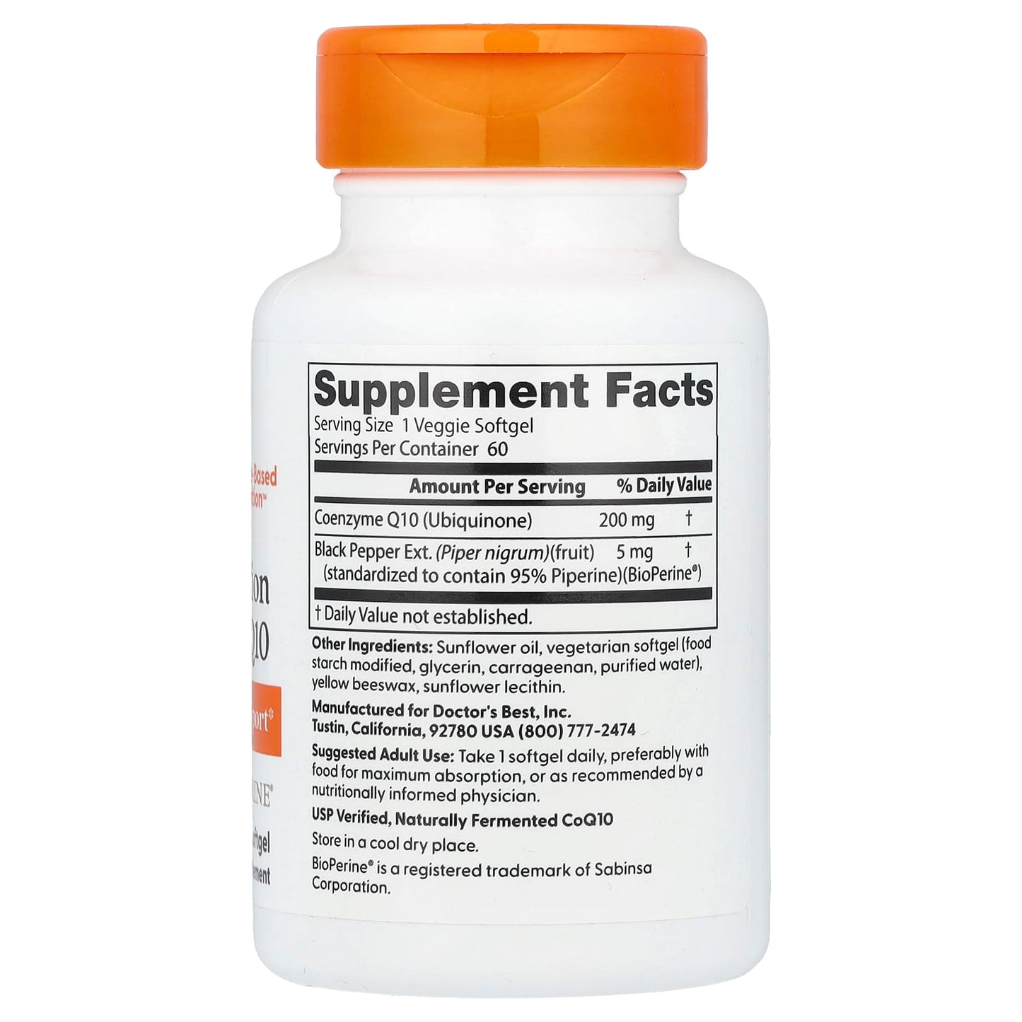Boost Energy & Heart Health with Doctor's Best High Absorption CoQ10 - Image 2