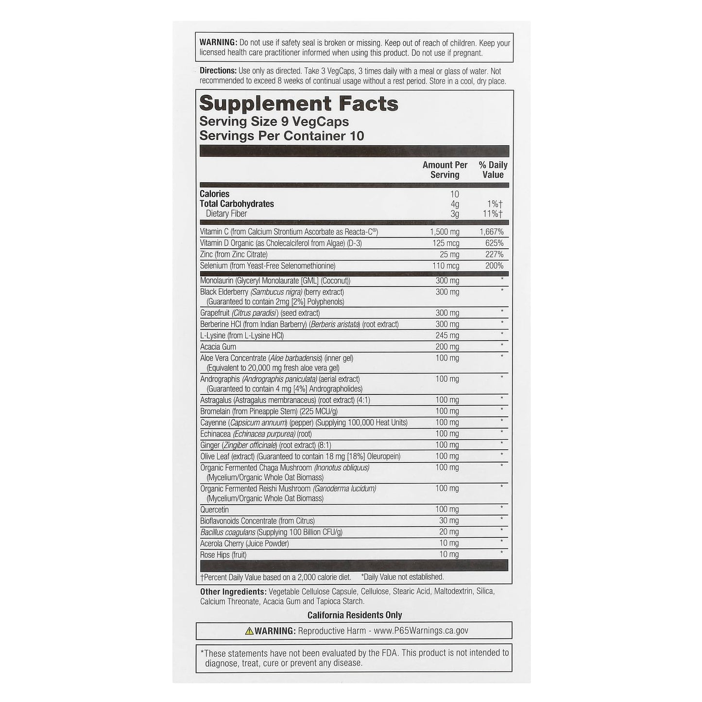 Solaray, ImmuFight™, Ultimate Immune Support, 90 VegCaps - Image 2