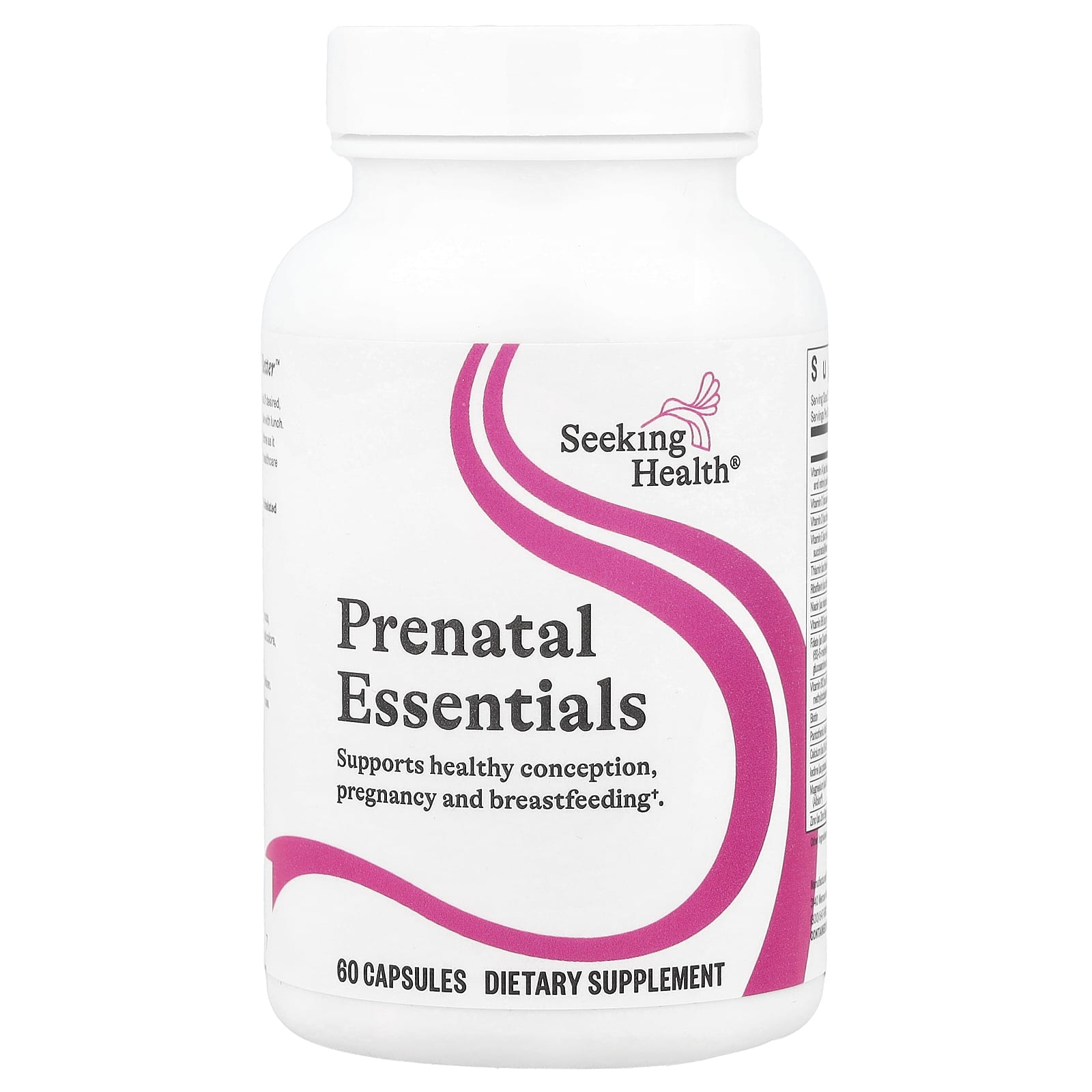 Seeking Health, Prenatal Essentials, 60 Capsules - Image 1