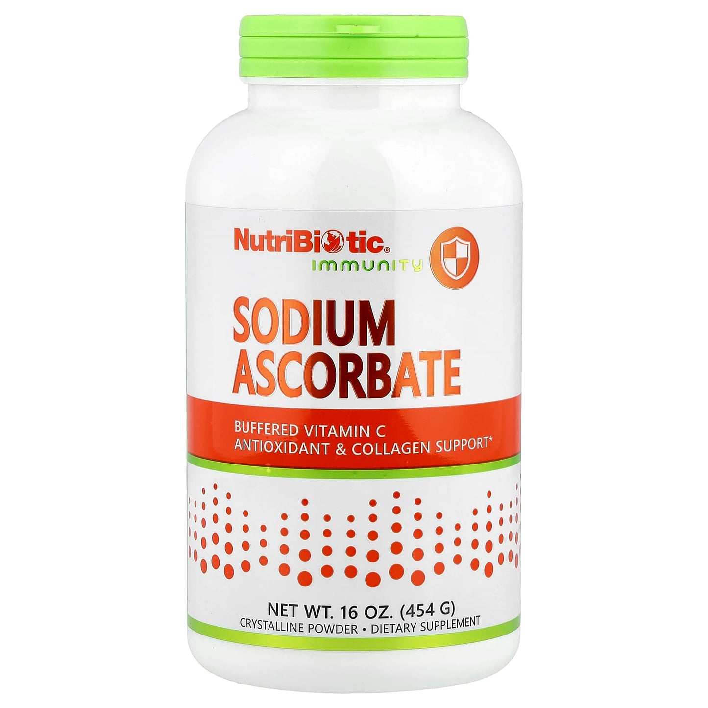 NutriBiotic, Immunity, Sodium Ascorbate, Crystalline Powder, 16 oz (454 g) - Image 1